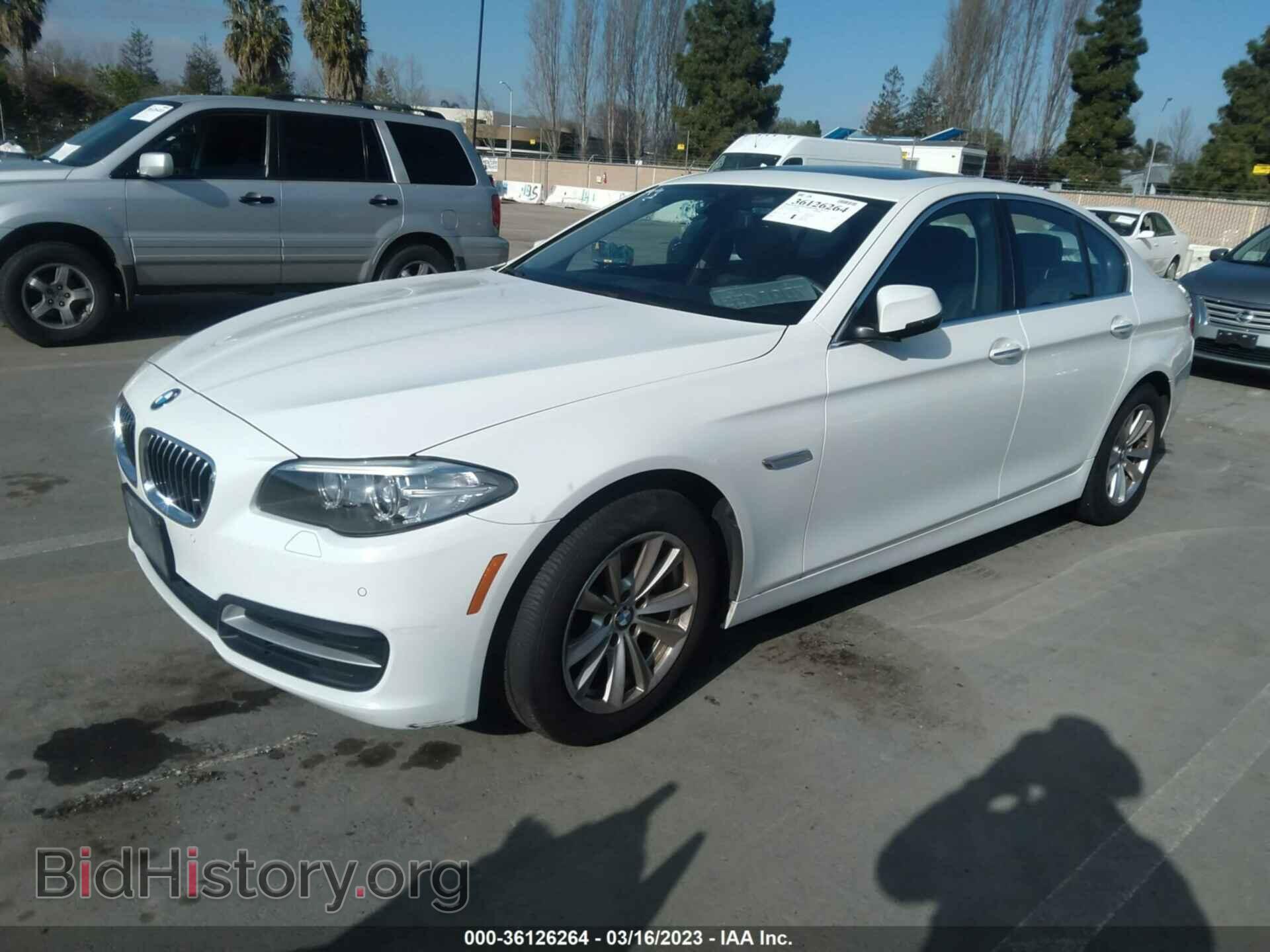 2014 BMW 5 SERIES - VIN: WBA5A5C58ED504039 - Фото 2