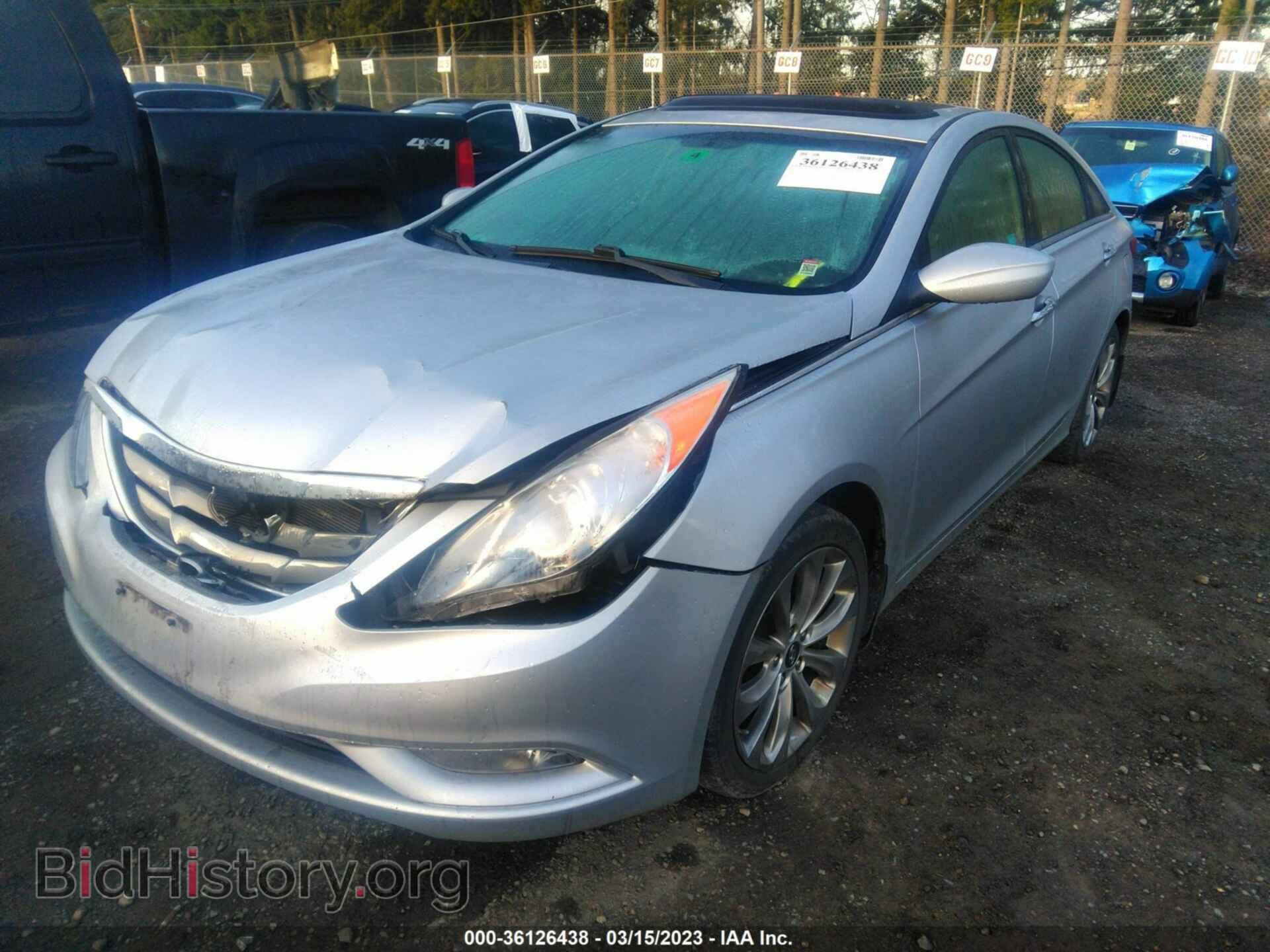 2012 HYUNDAI SONATA - VIN: 5NPEC4AC8CH347774 - Фото 2