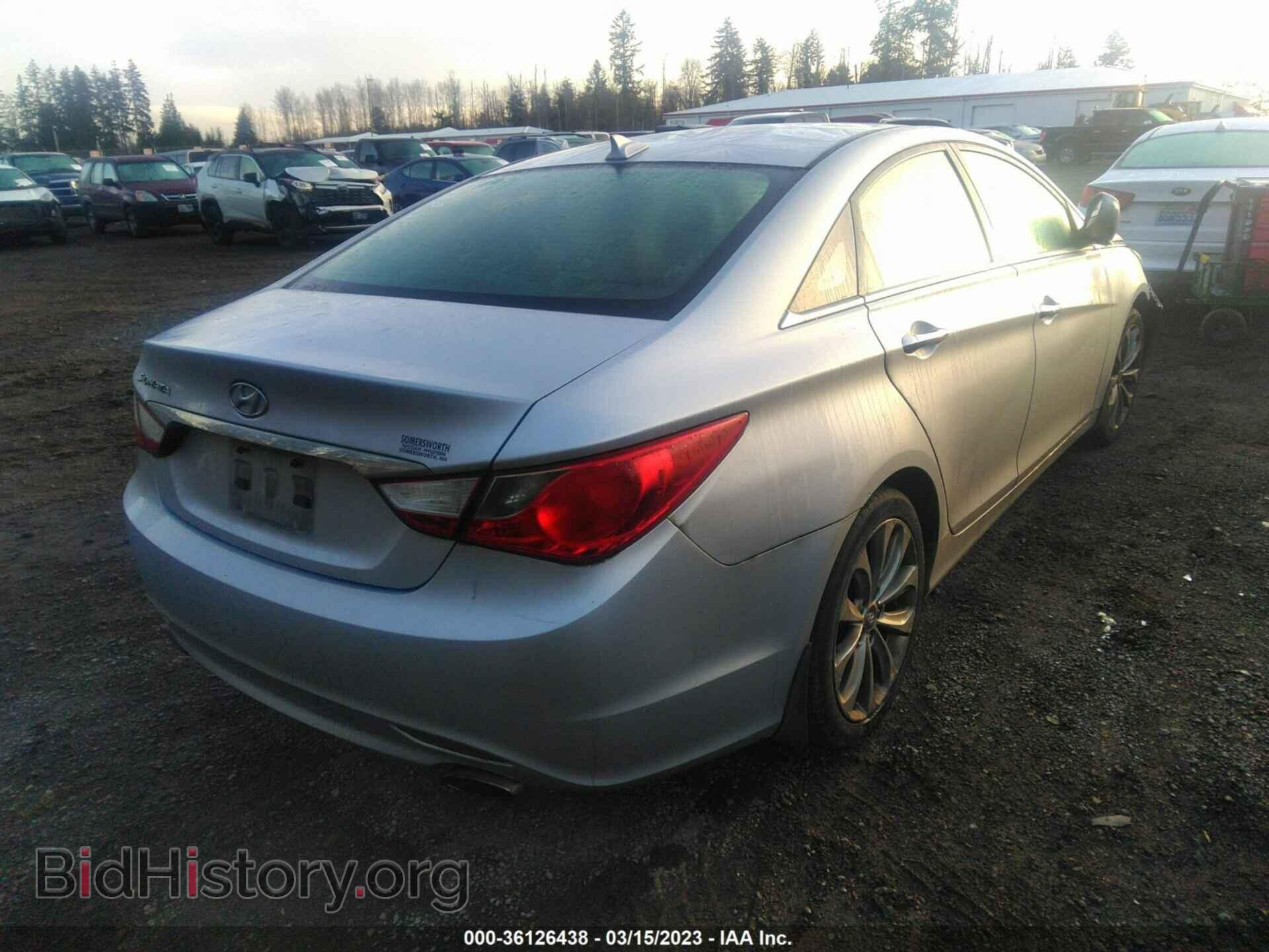 2012 HYUNDAI SONATA - VIN: 5NPEC4AC8CH347774 - Фото 4