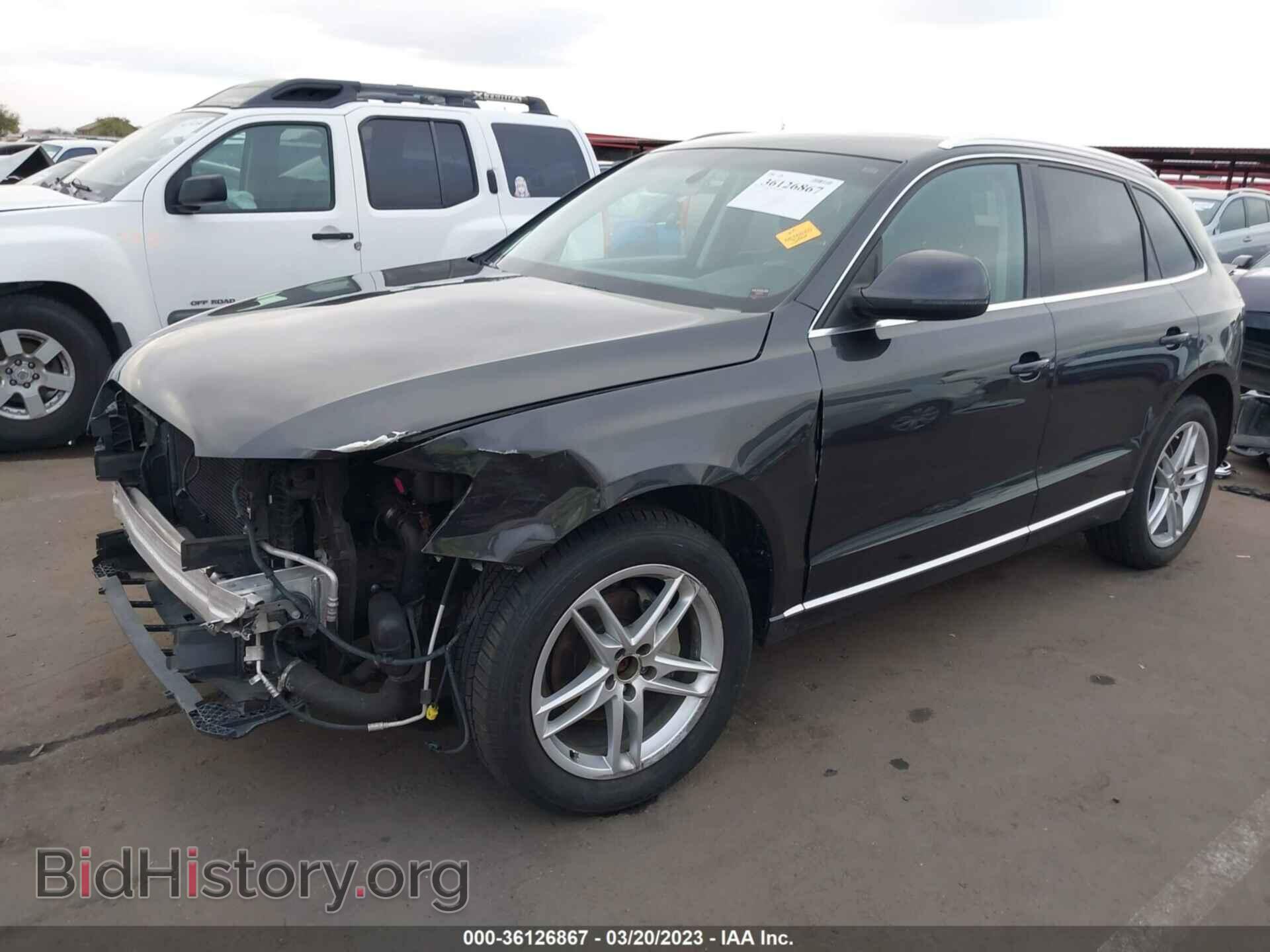 2014 AUDI Q5 - VIN: WA1LFAFP7EA030405 - Фото 2