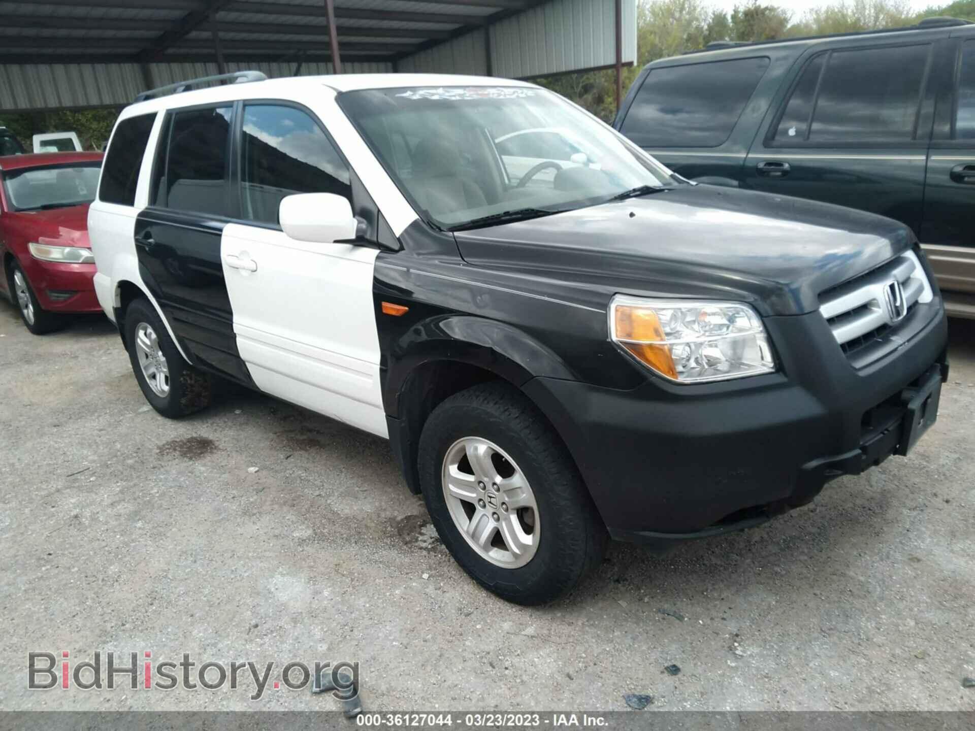 Photo 5FNYF28298B009182 - HONDA PILOT 2008