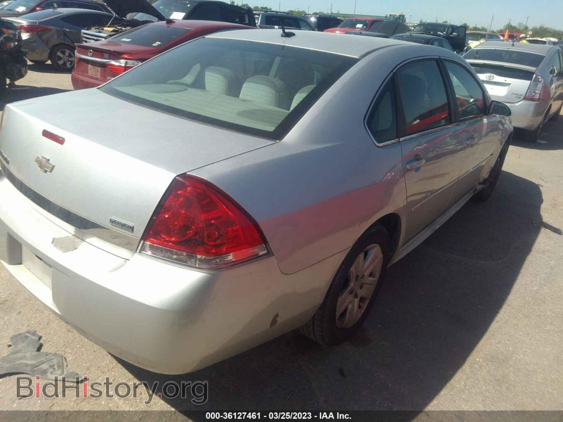 2011 CHEVROLET IMPALA - VIN: 2G1WF5EK4B1261339 - Фото 4