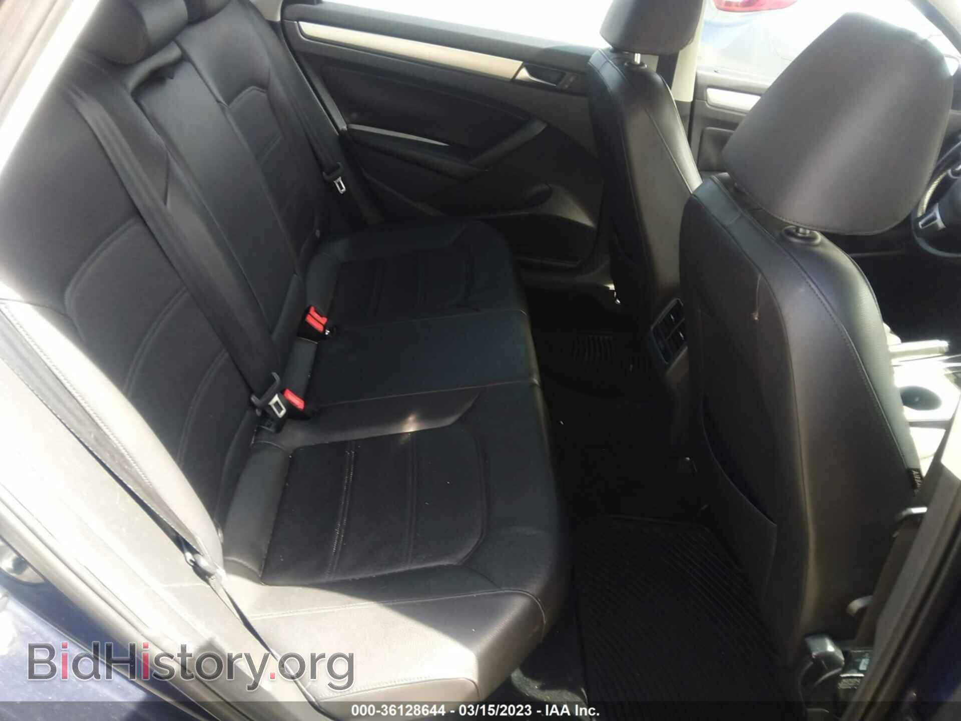 2013 VOLKSWAGEN PASSAT - VIN: 1VWBP7A36DC109229 - Фото 8