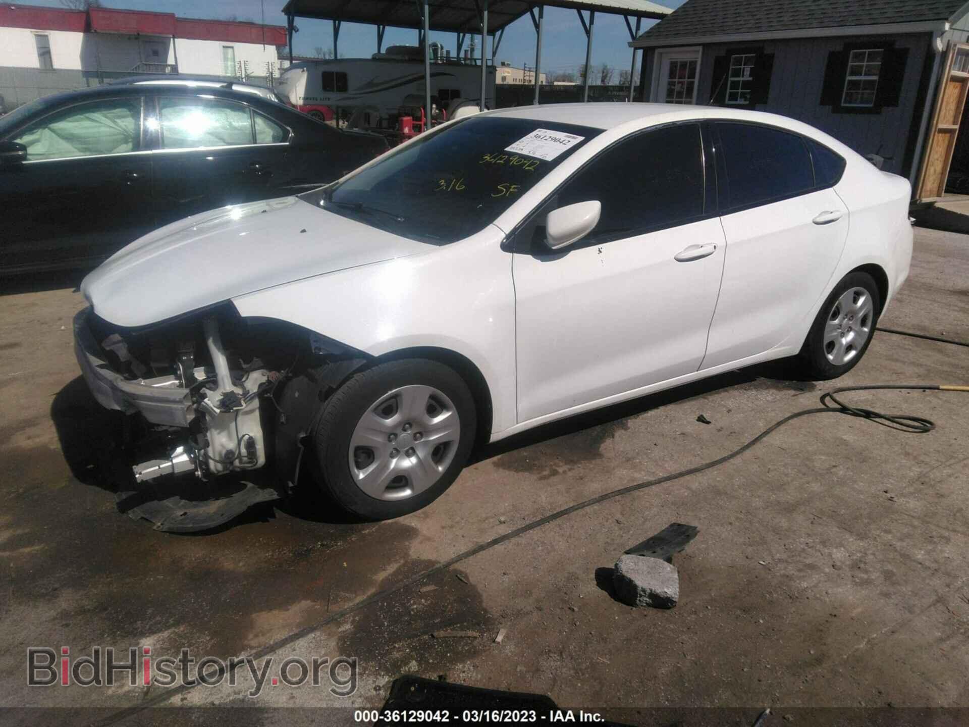 2013 DODGE DART - VIN: 1C3CDFAH2DD306130 - Фото 2