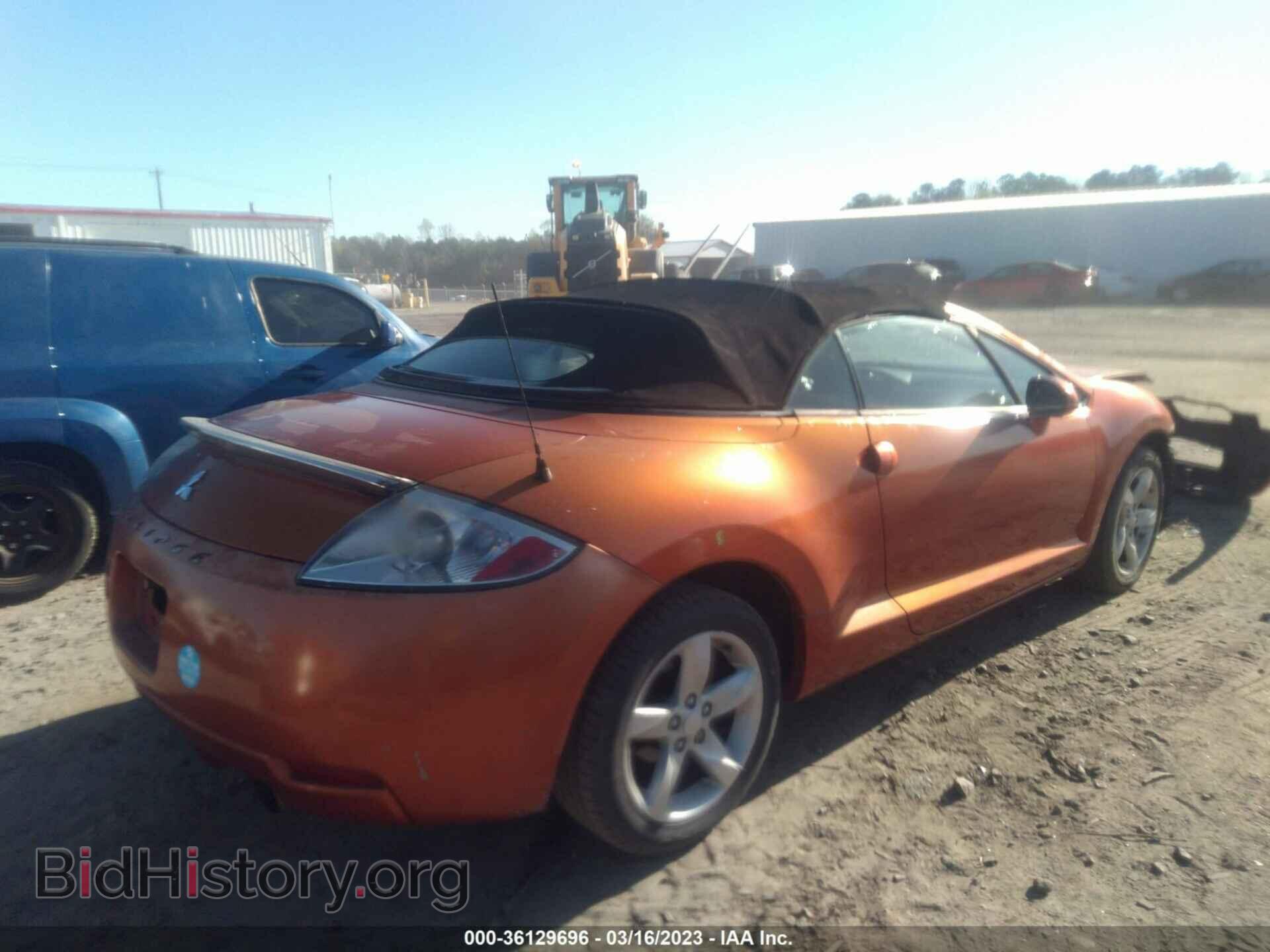 2007 MITSUBISHI ECLIPSE - VIN: 4A3AL25F27E056276 - Photo 4