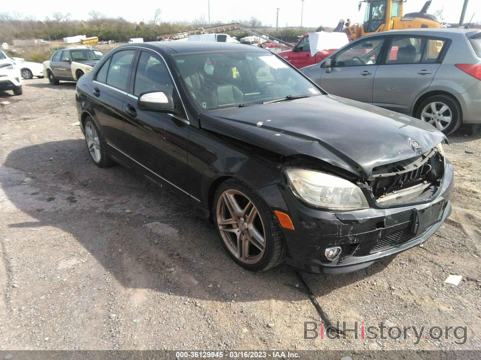 Photo WDDGF56X98R029606 - MERCEDES-BENZ C-CLASS 2008