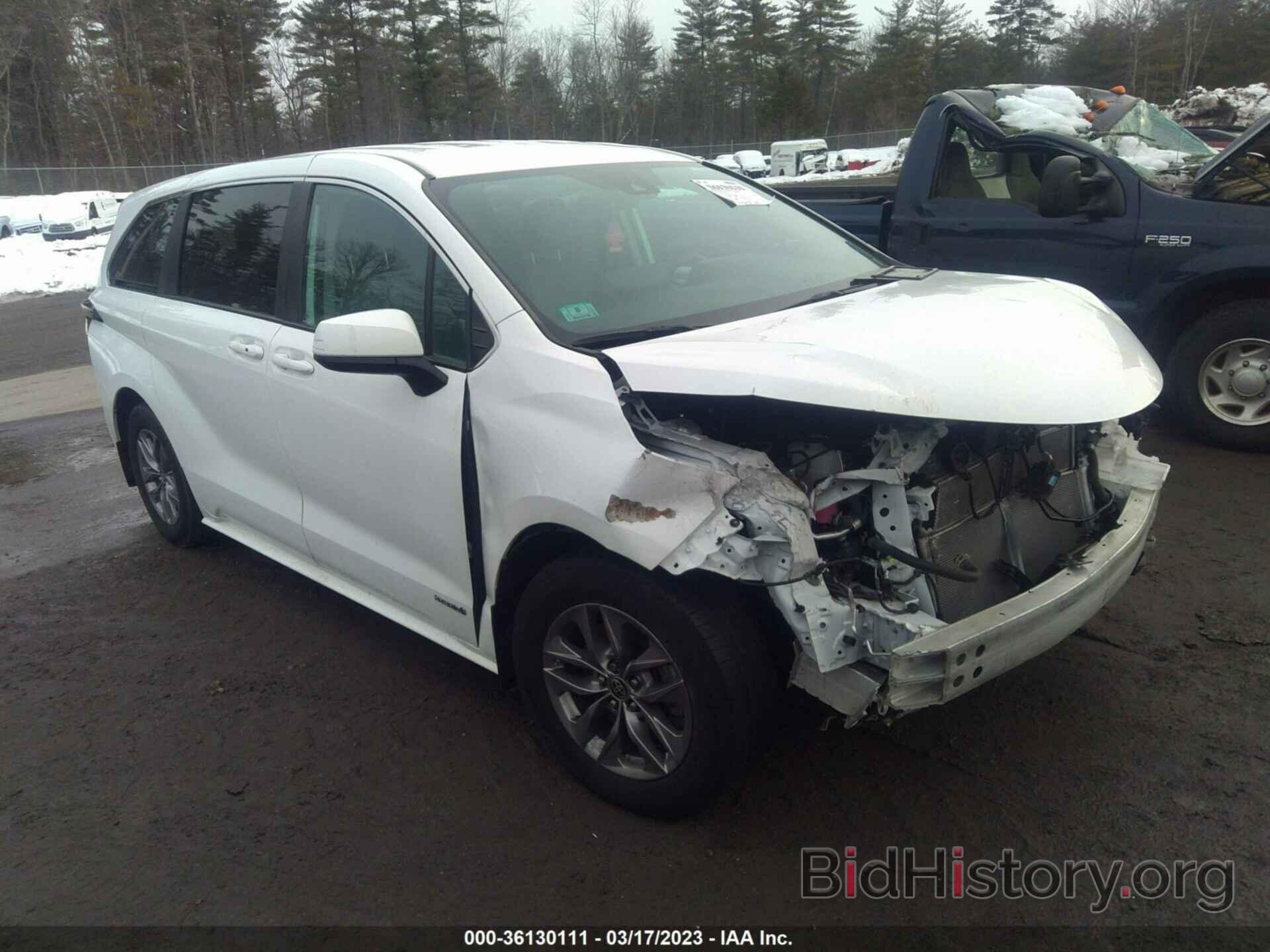 Photo 5TDKRKEC6MS020897 - TOYOTA SIENNA 2021