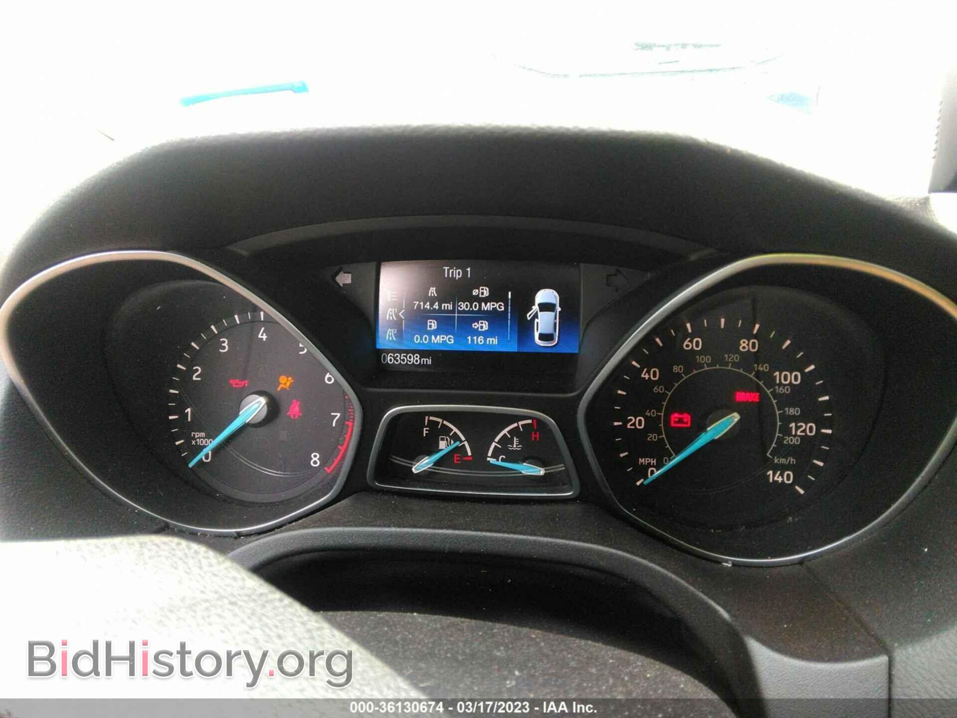 2018 FORD FOCUS - VIN: 1FADP3E21JL292711 - Фото 7