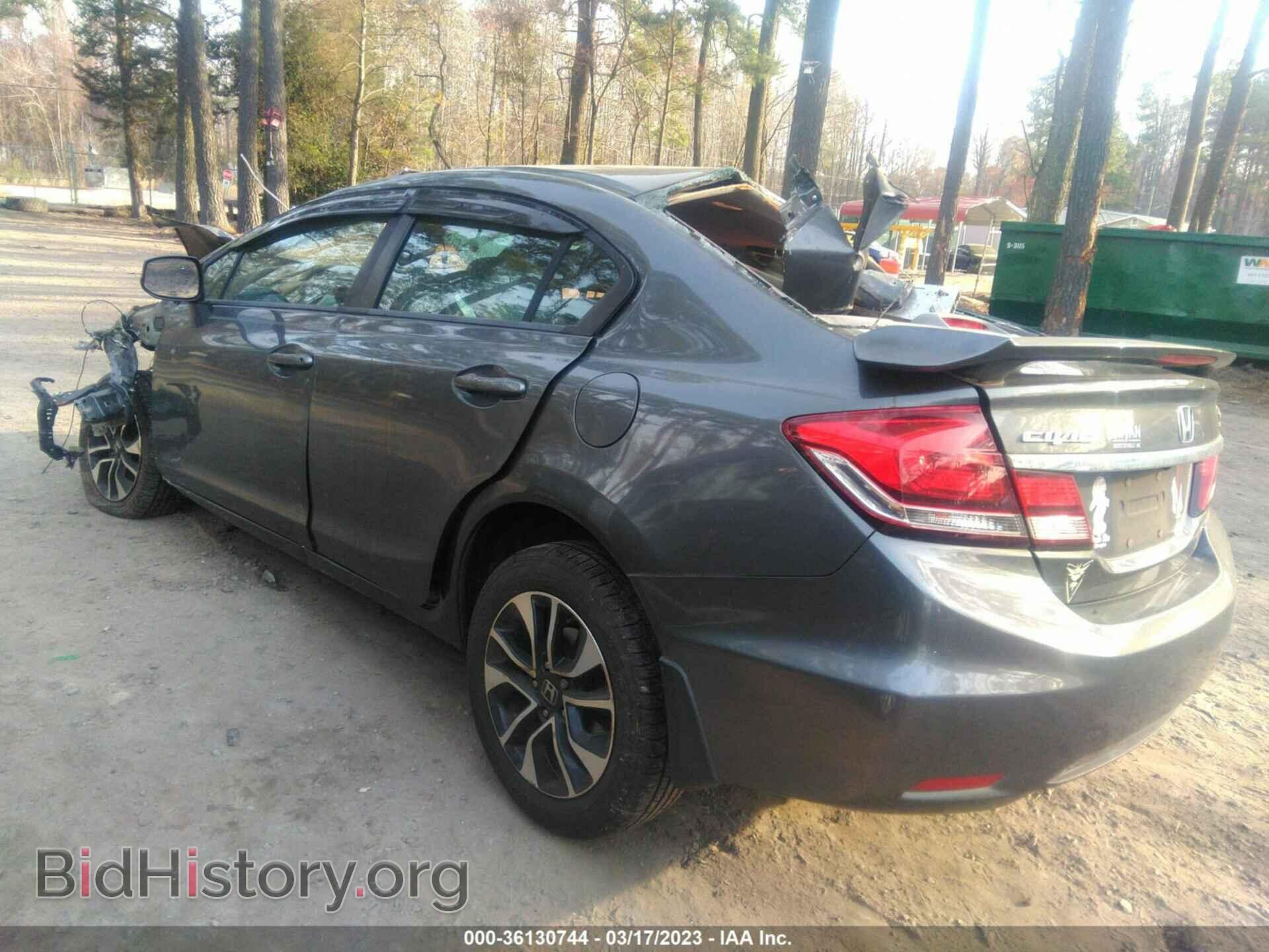 2013 HONDA CIVIC SDN - VIN: 2HGFB2F84DH555520 - Фото 3