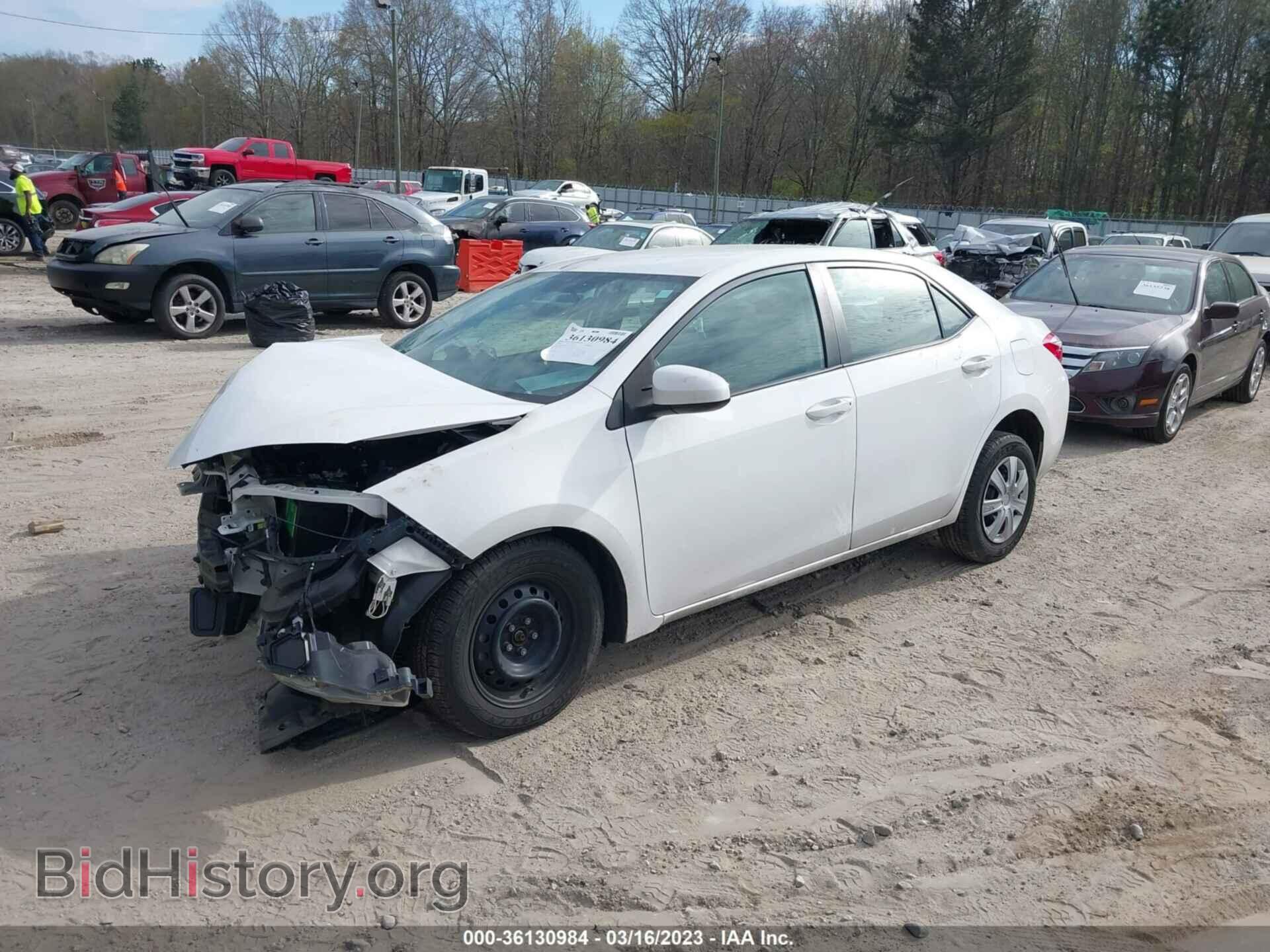 2014 TOYOTA COROLLA - VIN: 5YFBURHE0EP118435 - Фото 2