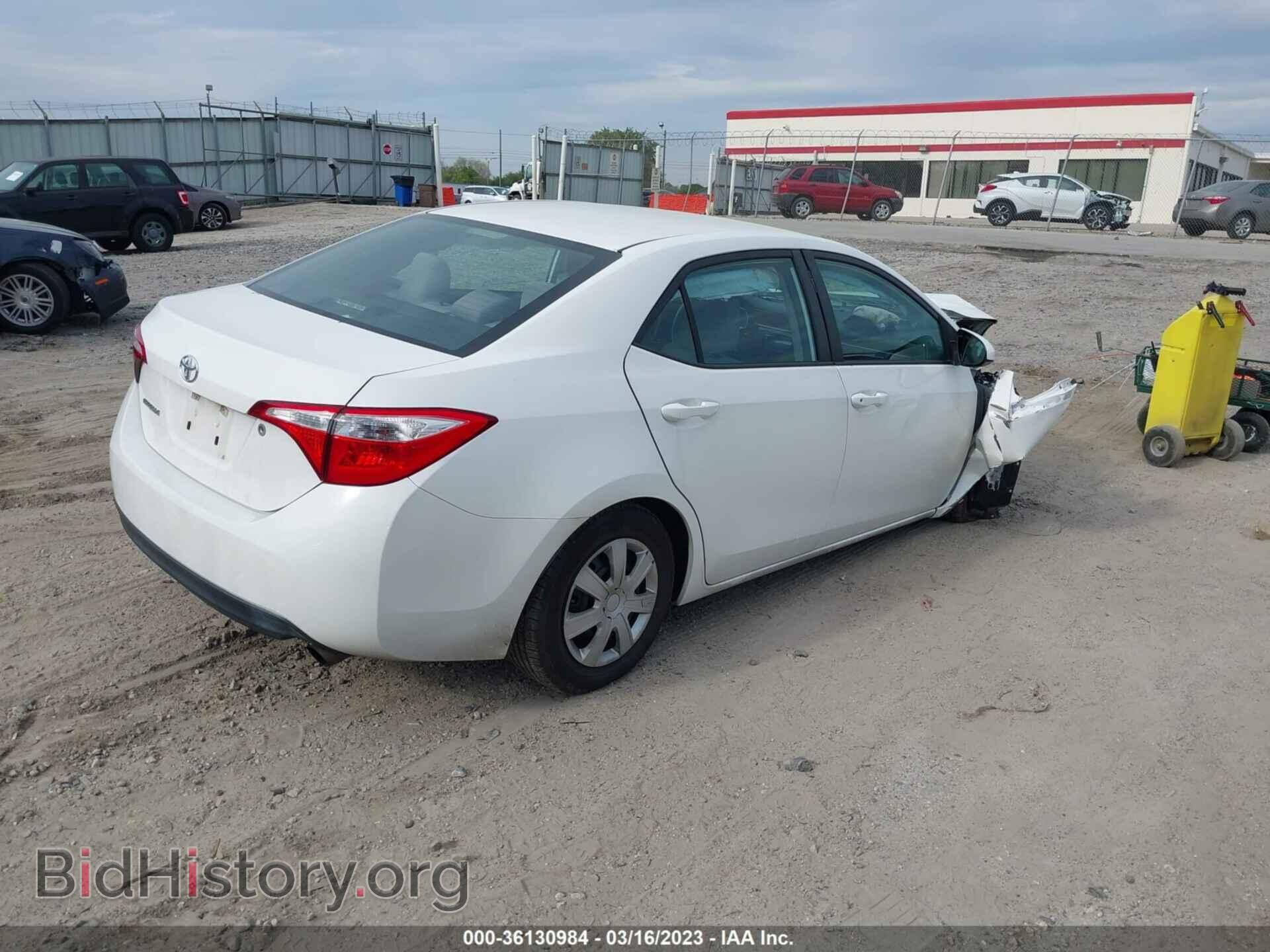 2014 TOYOTA COROLLA - VIN: 5YFBURHE0EP118435 - Фото 4