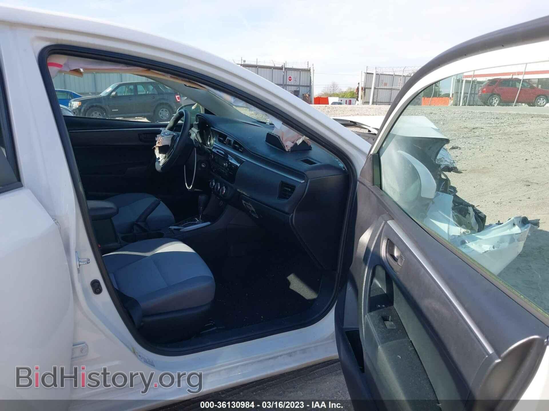 2014 TOYOTA COROLLA - VIN: 5YFBURHE0EP118435 - Фото 5