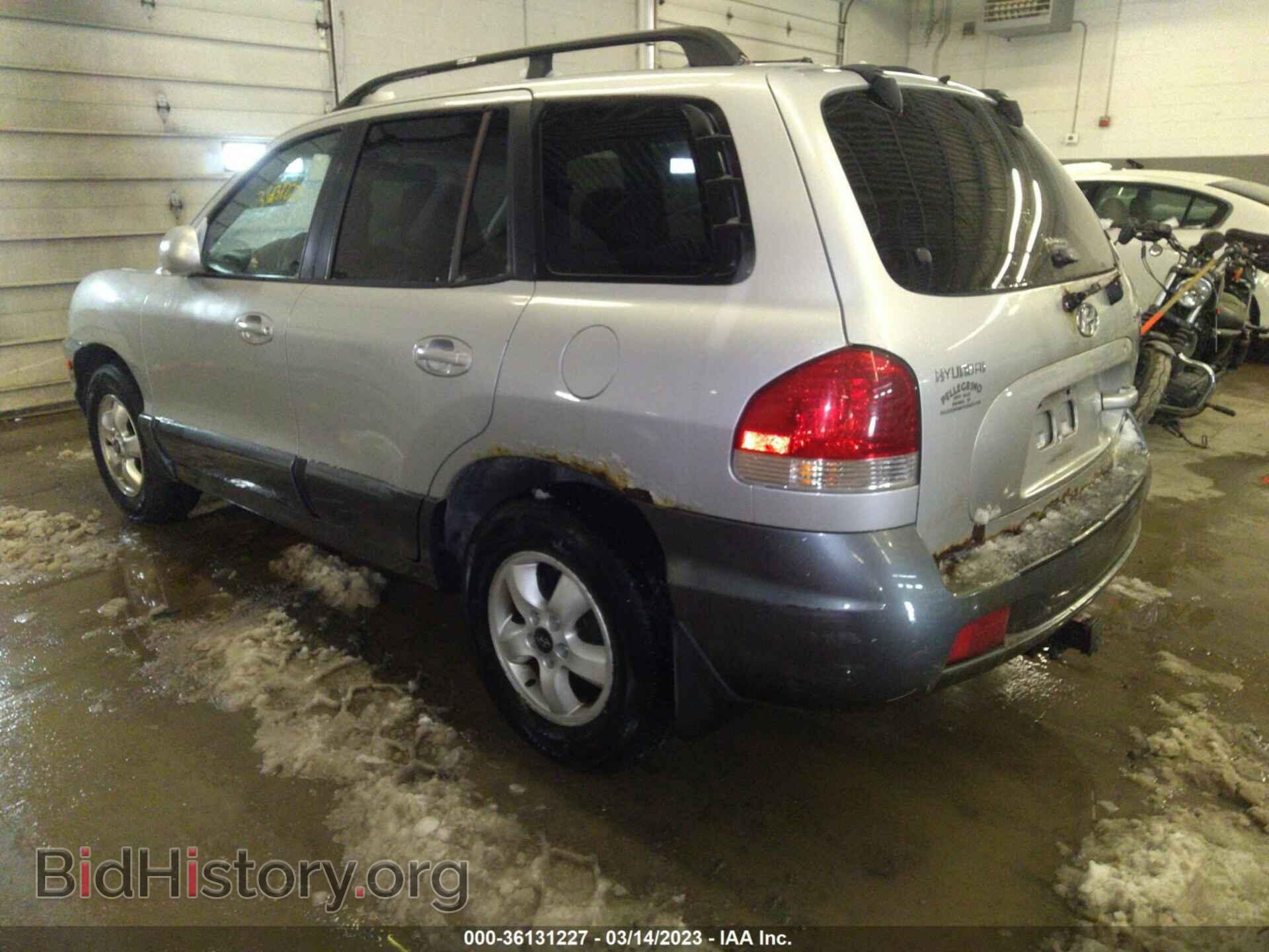 2006 HYUNDAI SANTA FE - VIN: KM8SC73D36U043932 - Фото 3