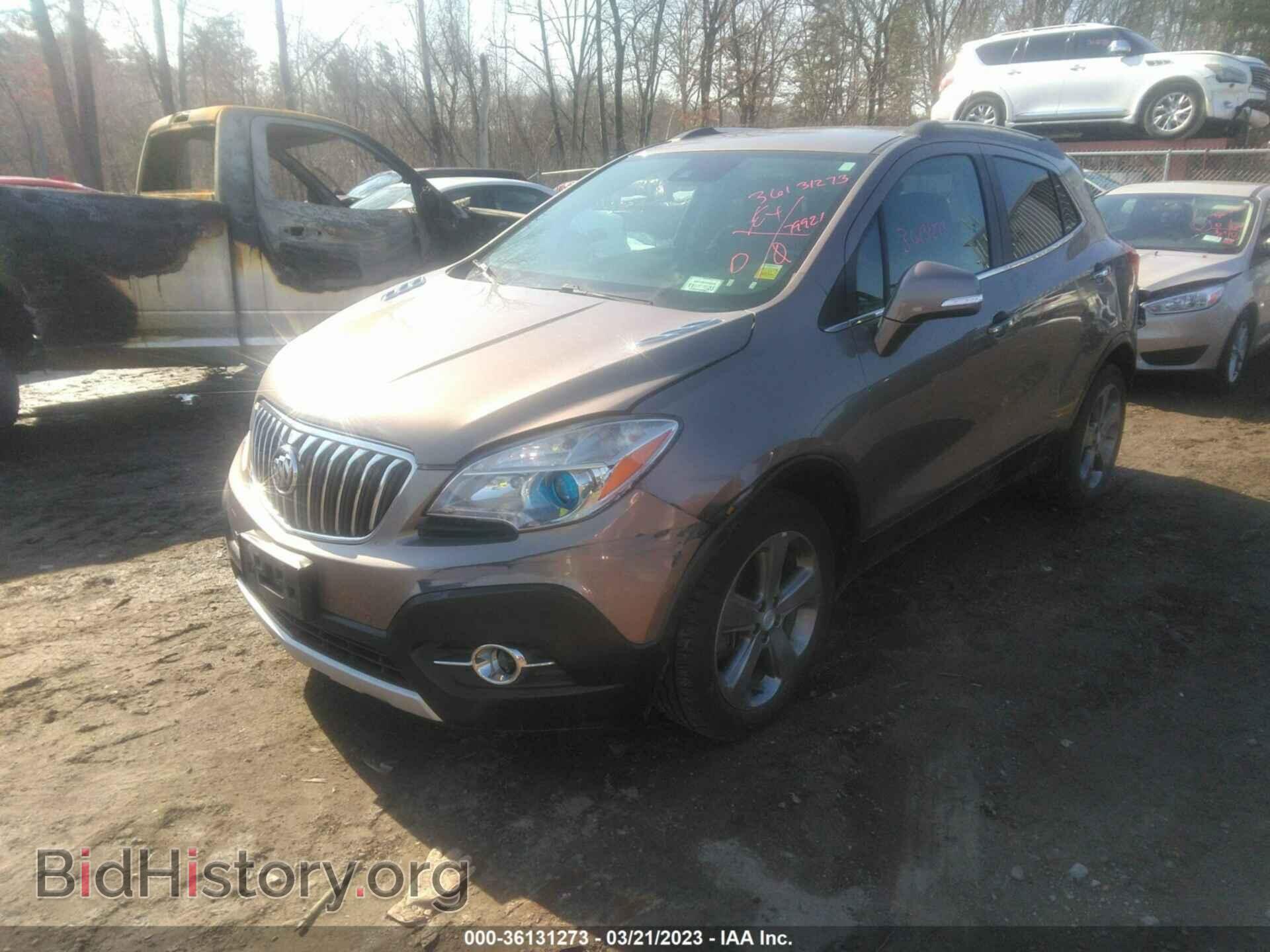 2014 BUICK ENCORE - VIN: KL4CJDSB9EB778268 - Фото 2