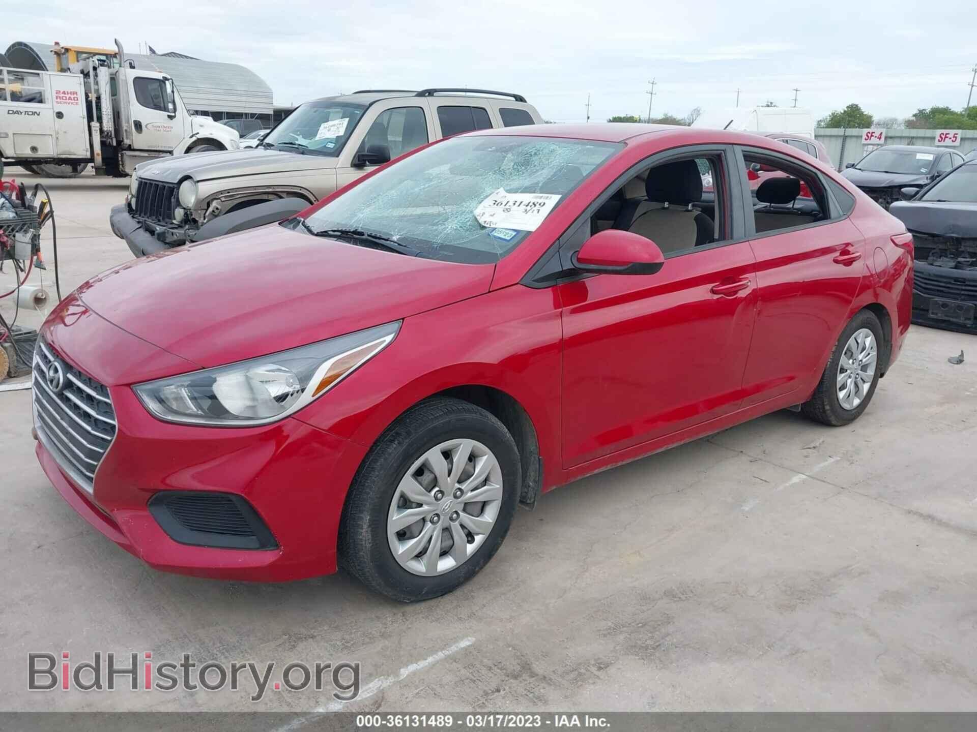 2019 HYUNDAI ACCENT - VIN: 3KPC24A37KE043381 - Фото 2