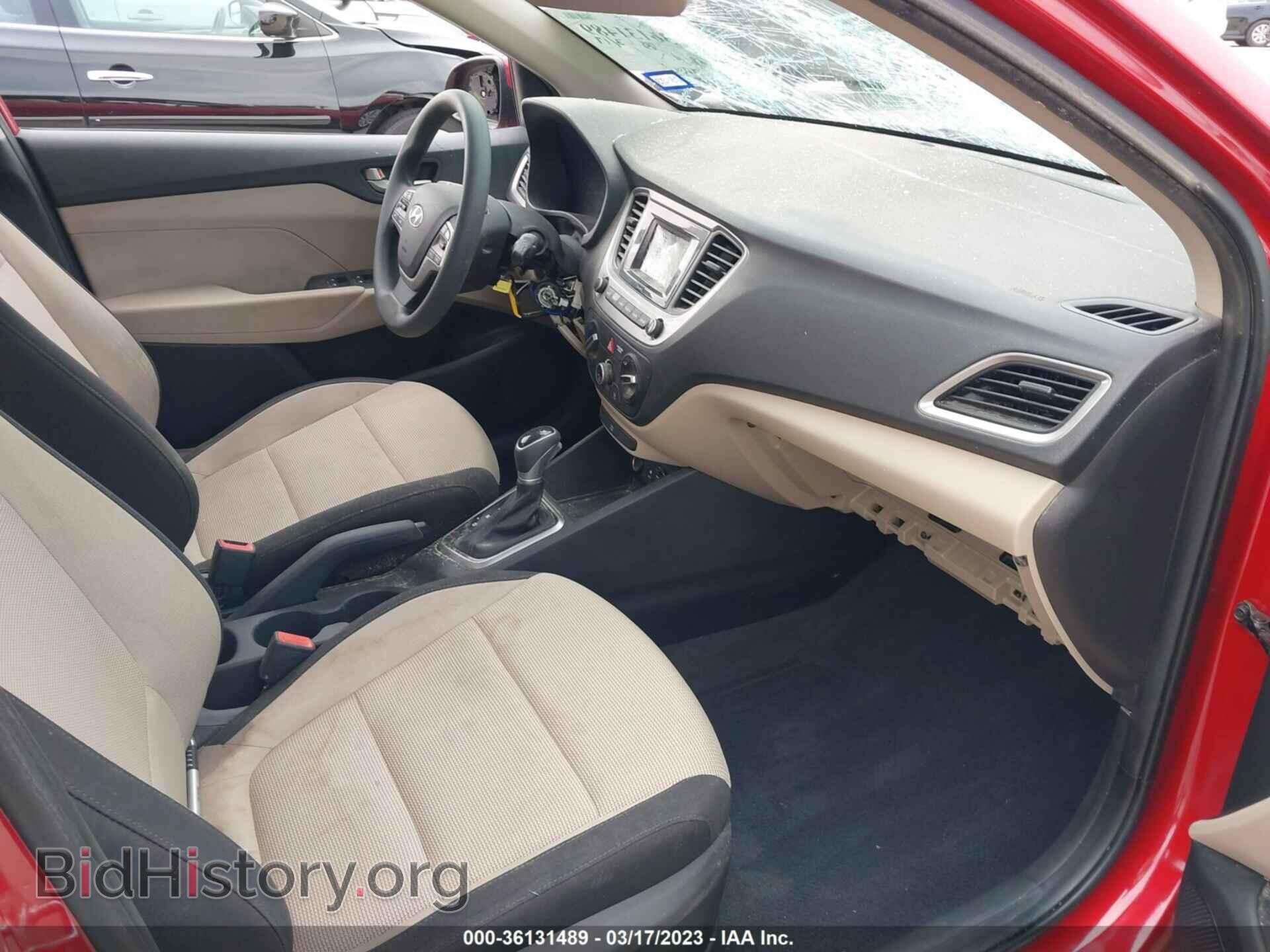 2019 HYUNDAI ACCENT - VIN: 3KPC24A37KE043381 - Фото 5