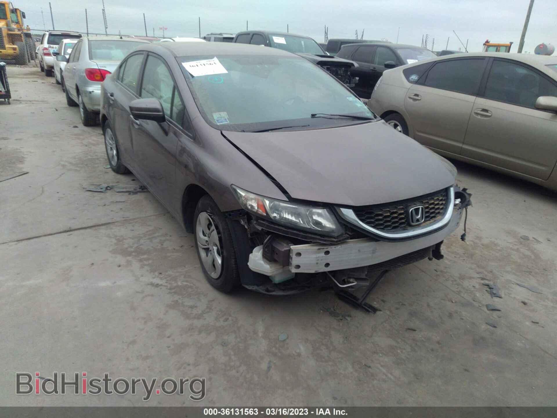 Фотография 19XFB2F55FE221905 - HONDA CIVIC SEDAN 2015