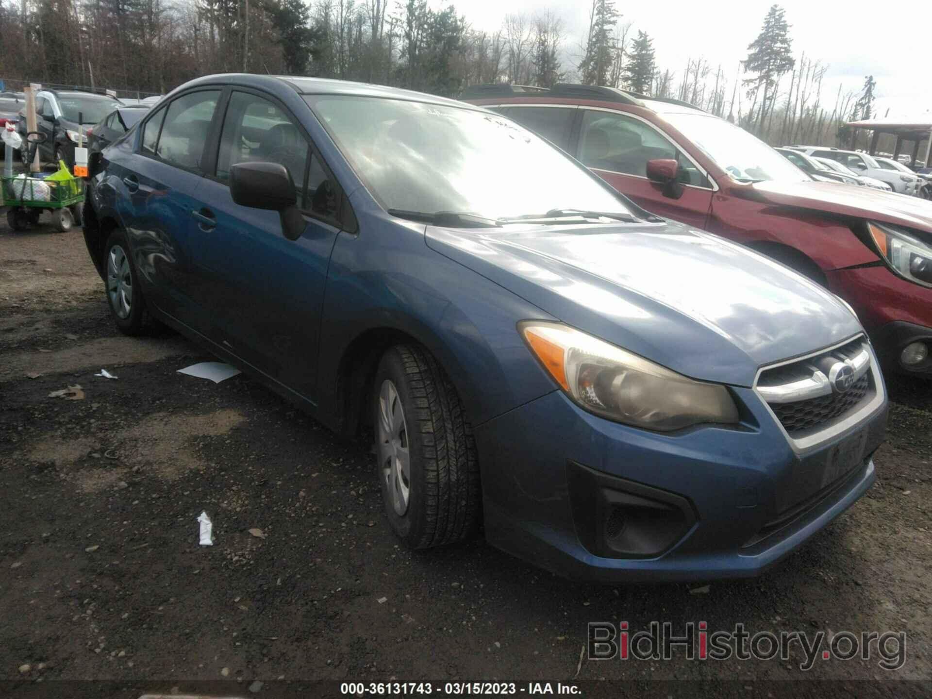 Photo JF1GJAA66CG007072 - SUBARU IMPREZA SEDAN 2012