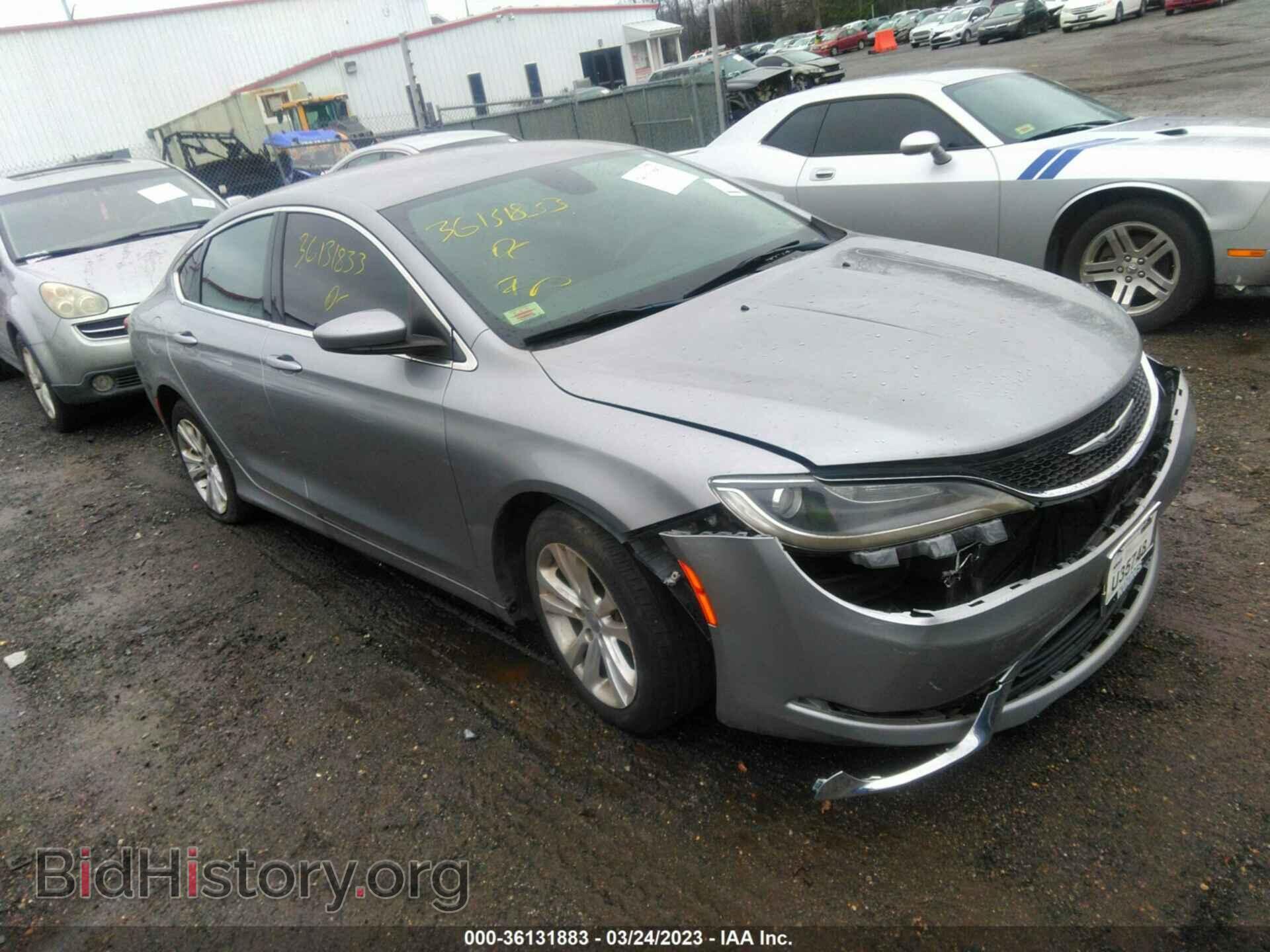 Фотография 1C3CCCAB5FN714714 - CHRYSLER 200 2015