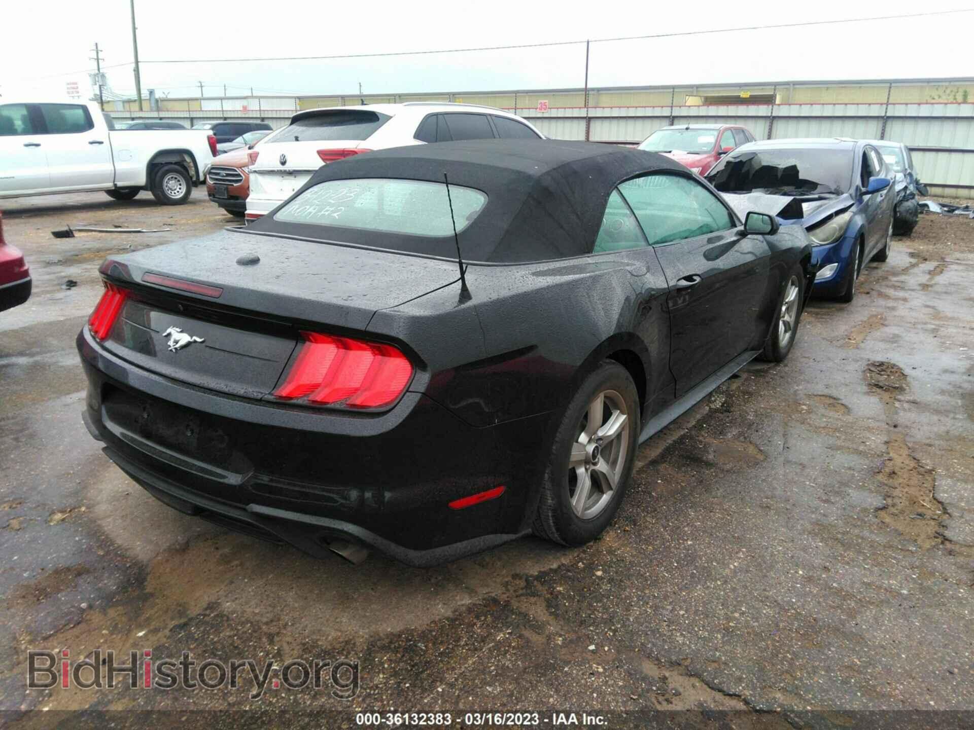 2019 FORD MUSTANG - VIN: 1FATP8UH8K5205505 - Фото 4