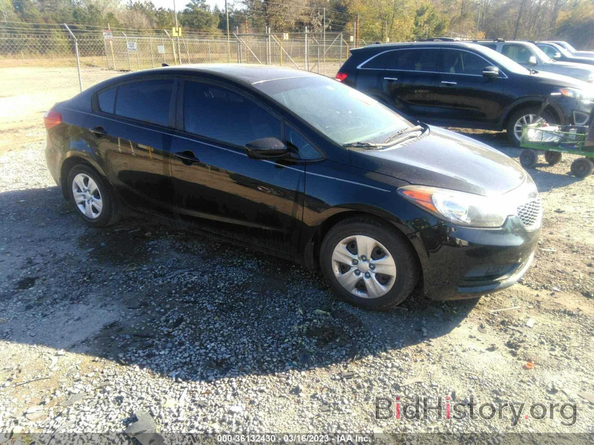 Photo KNAFK4A62G5602620 - KIA FORTE 2016