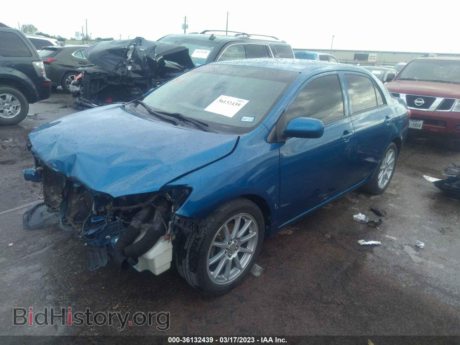 2009 TOYOTA COROLLA - VIN: JTDBL40EX99056524 - Фото 2