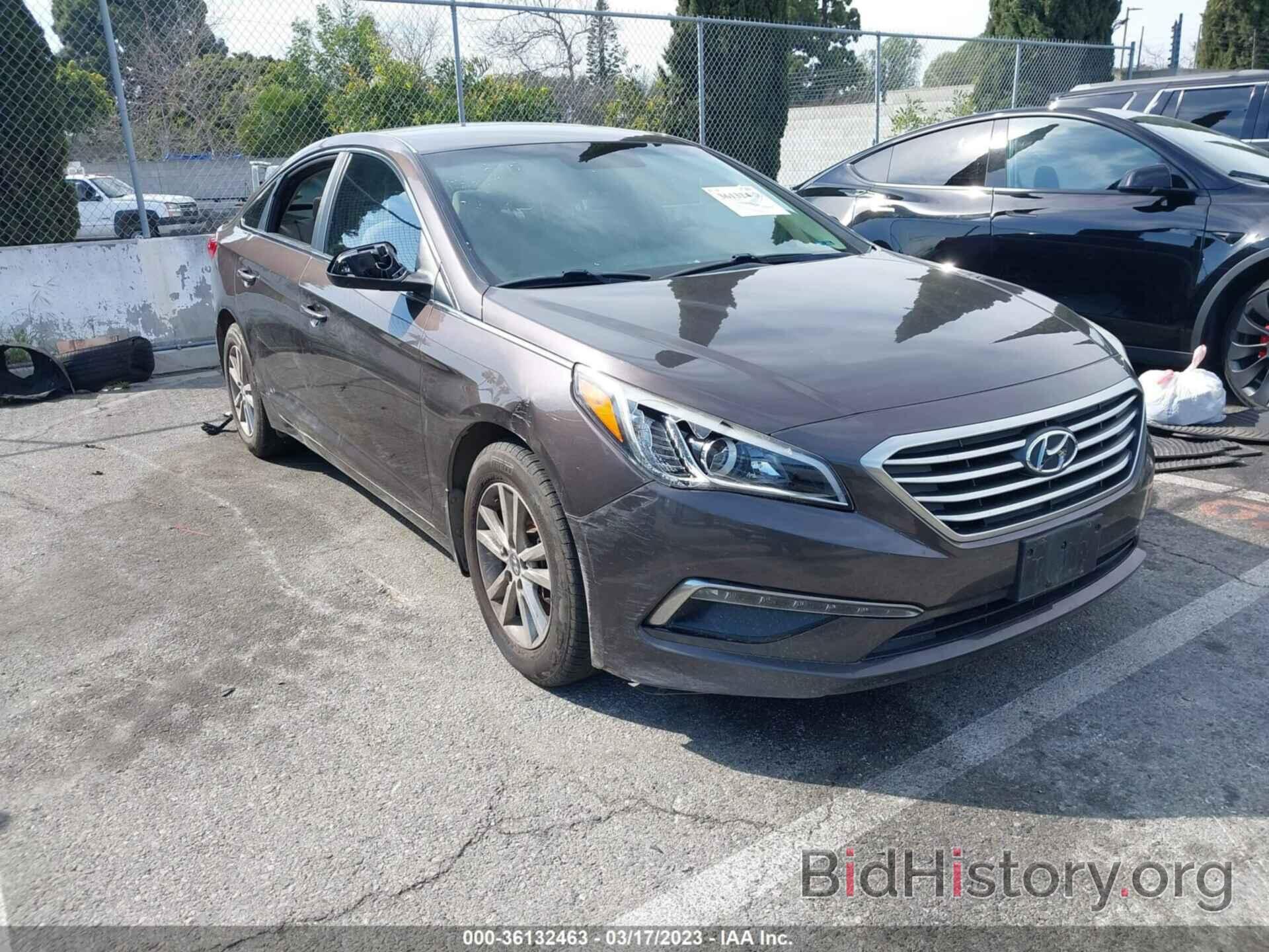 Photo 5NPE24AF6FH204470 - HYUNDAI SONATA 2015