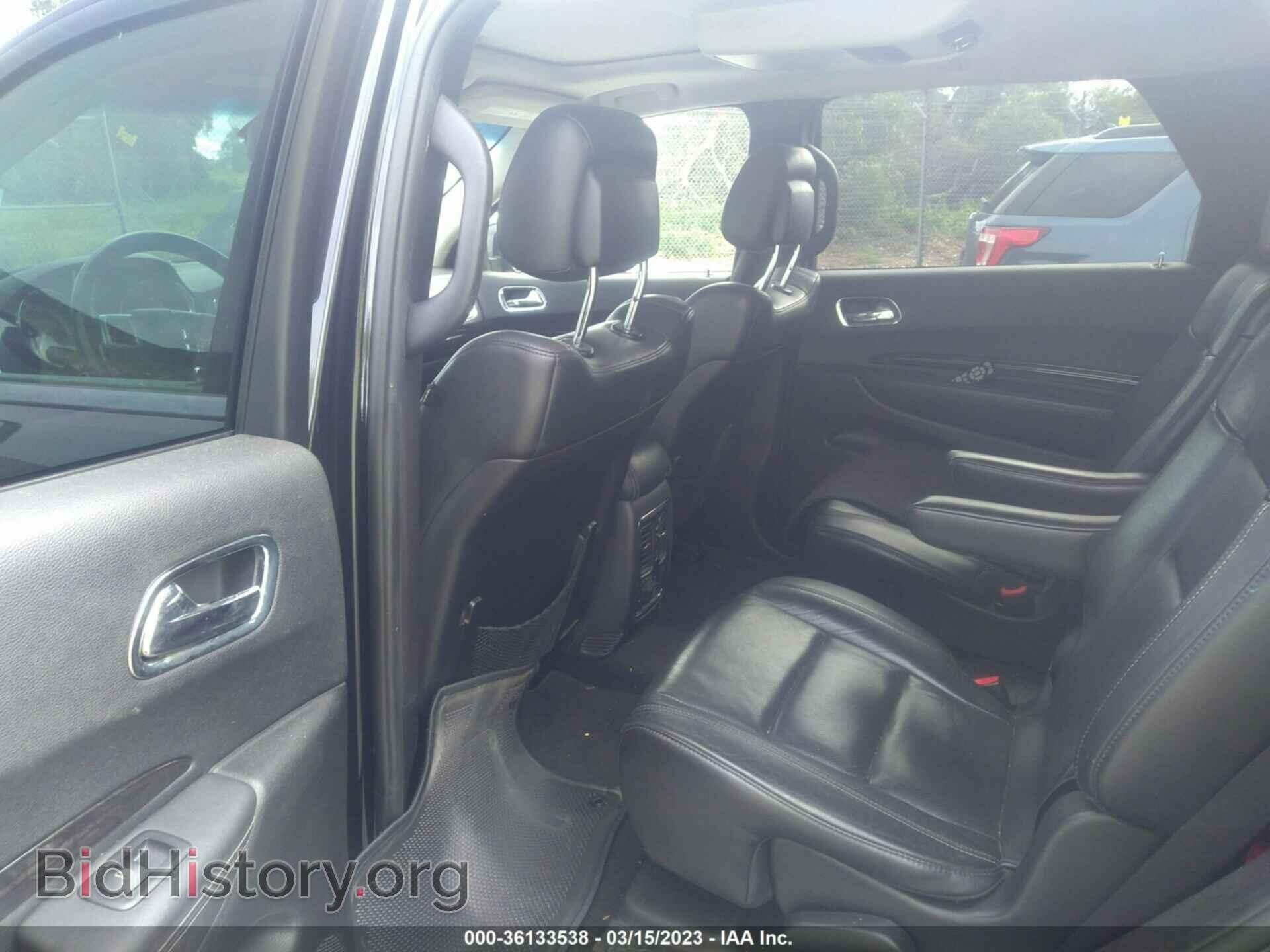 2012 DODGE DURANGO - VIN: 1C4RDHEG6CC257909 - Photo 8