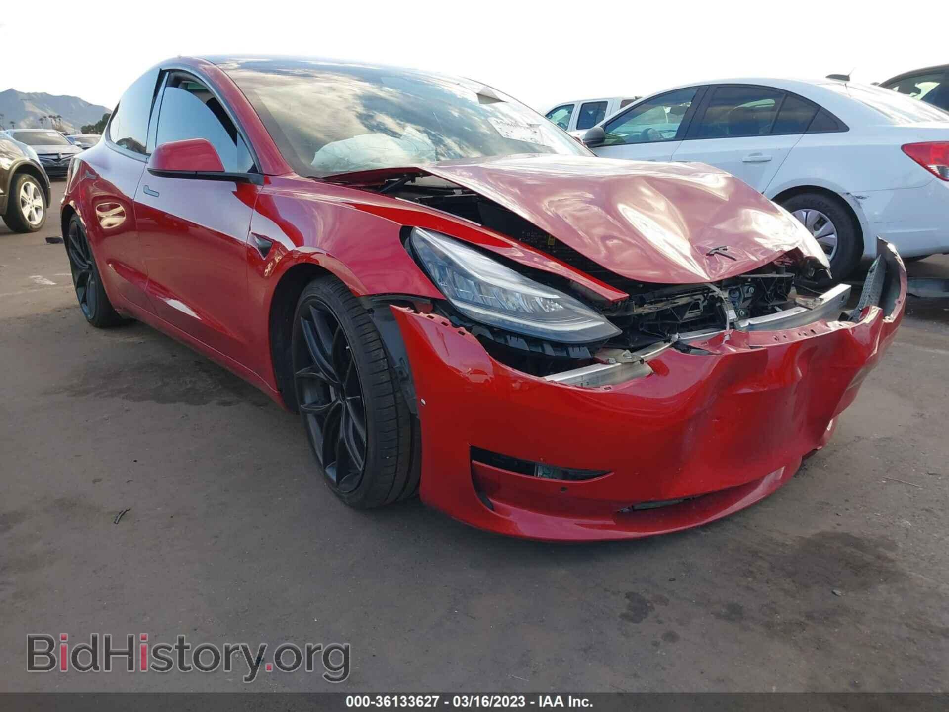 Photo 5YJ3E1EAXJF016814 - TESLA MODEL 3 2018