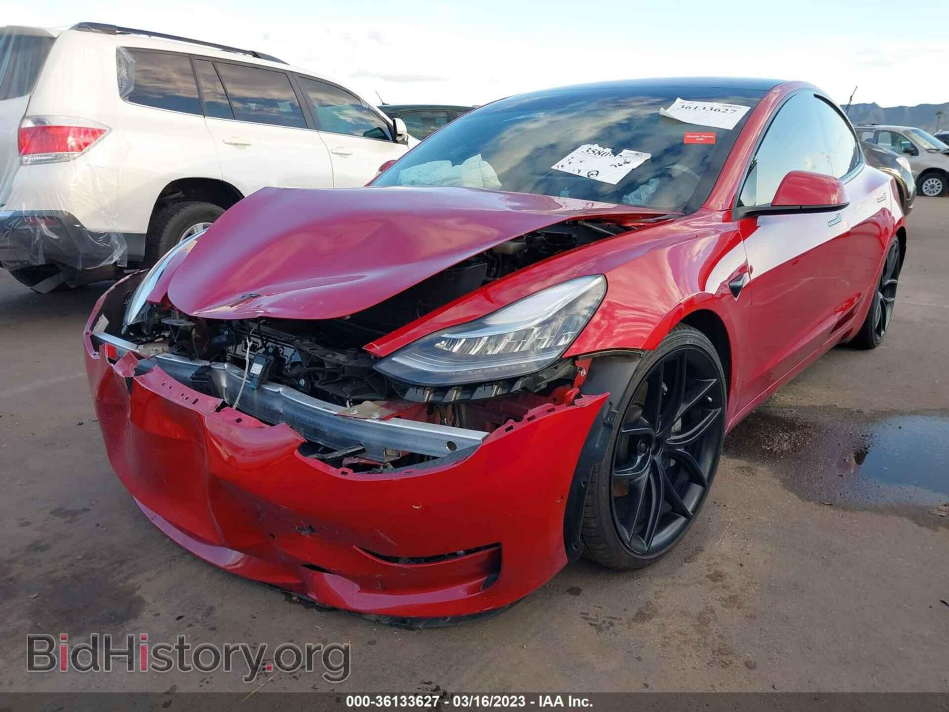 2018 TESLA MODEL 3 - VIN: 5YJ3E1EAXJF016814 - Фото 2