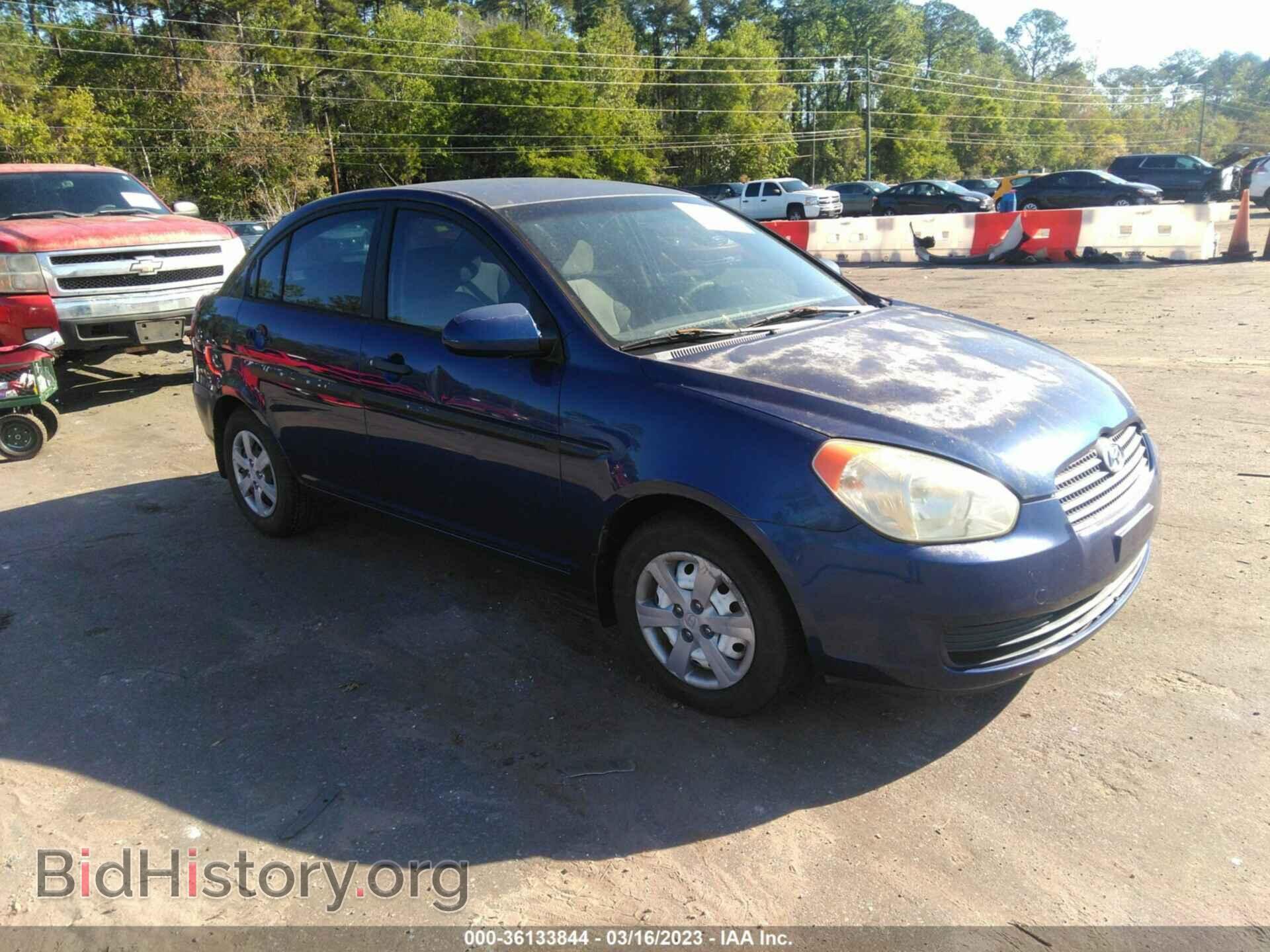 Photo KMHCN46C88U236192 - HYUNDAI ACCENT 2008