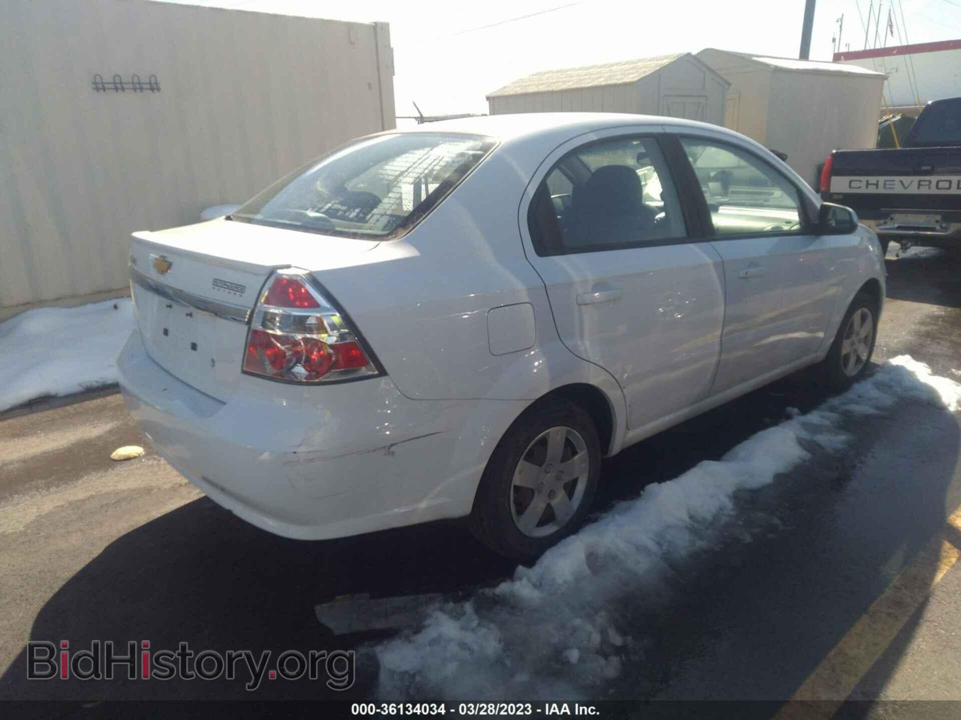 2011 CHEVROLET AVEO - VIN: KL1TD5DE4BB224682 - Фото 4