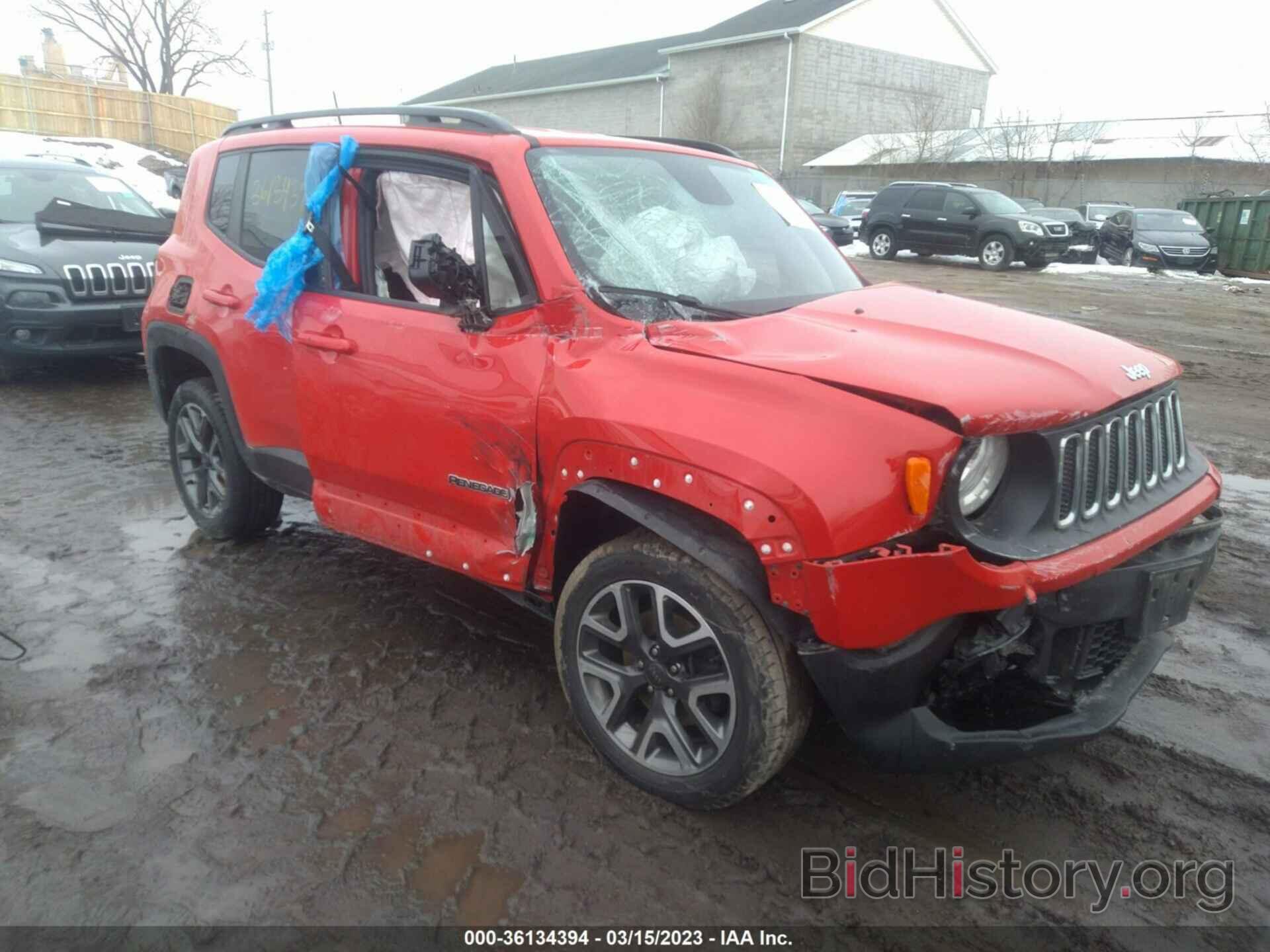 Photo ZACCJBBB8JPH30156 - JEEP RENEGADE 2018