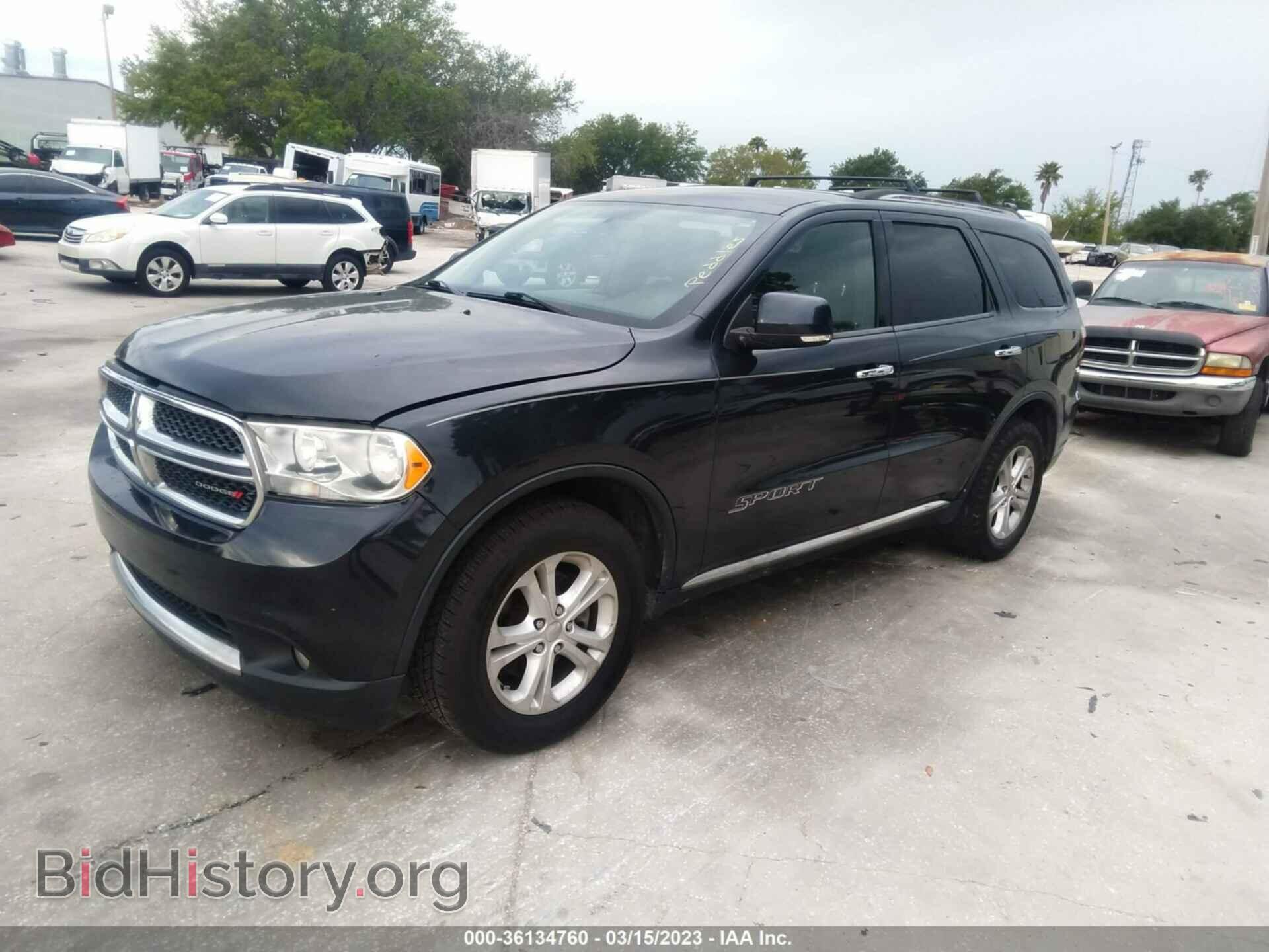2013 DODGE DURANGO - VIN: 1C4RDHDG0DC664224 - Фото 2