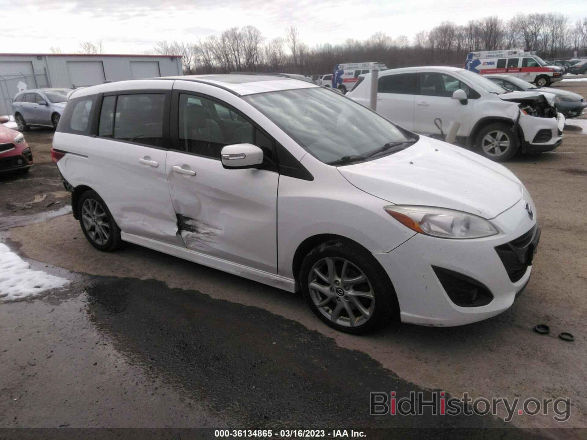 Photo JM1CW2CL6D0161813 - MAZDA MAZDA5 2013