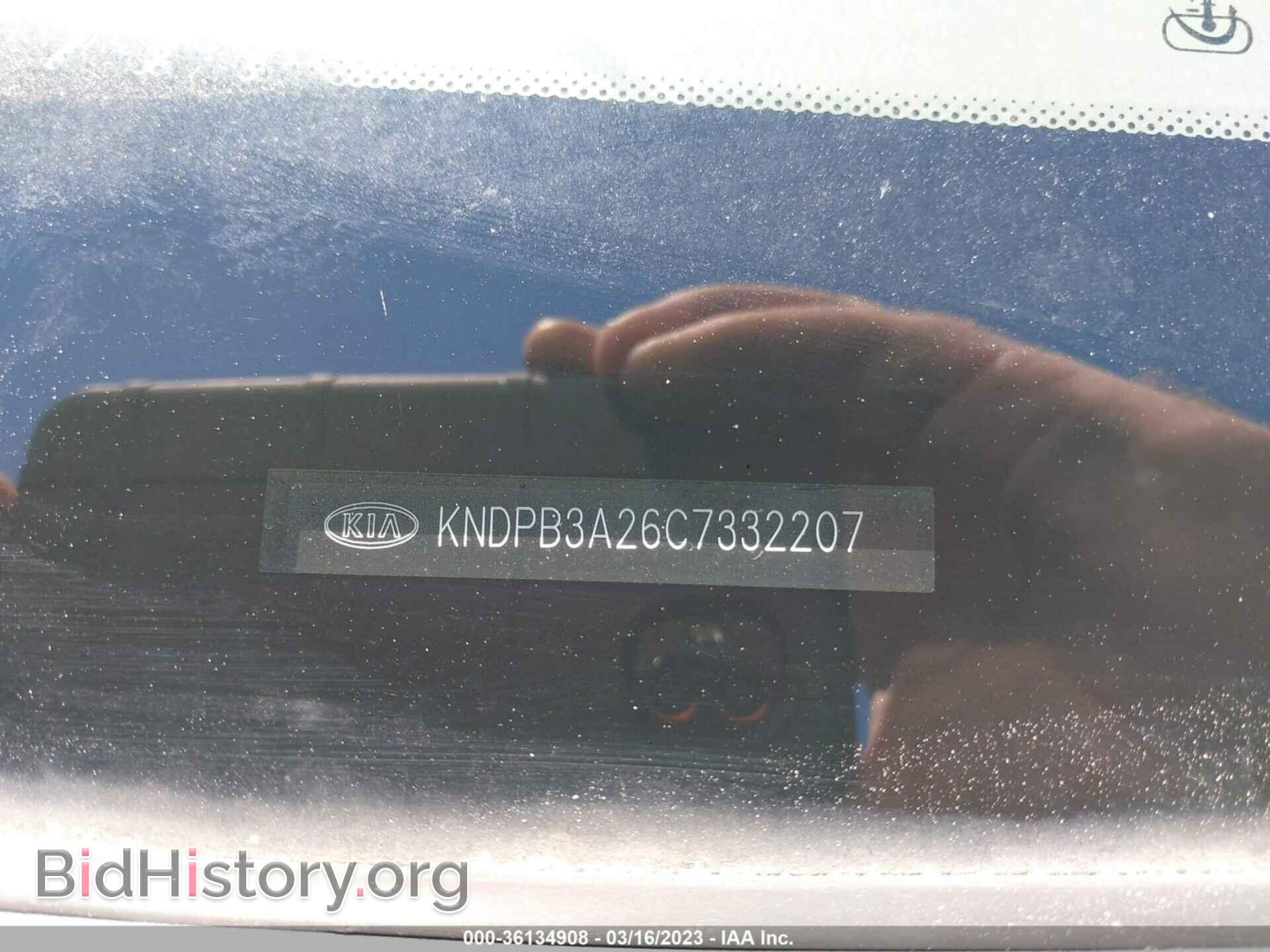 2012 KIA SPORTAGE - VIN: KNDPB3A26C7332207 - Фото 9