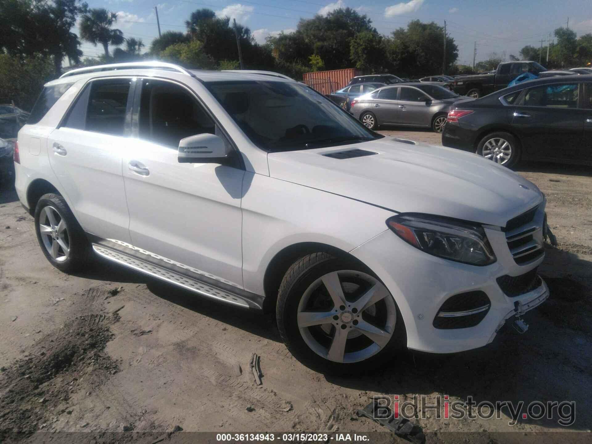 Photo 4JGDA5JB2GA796536 - MERCEDES-BENZ GLE 2016