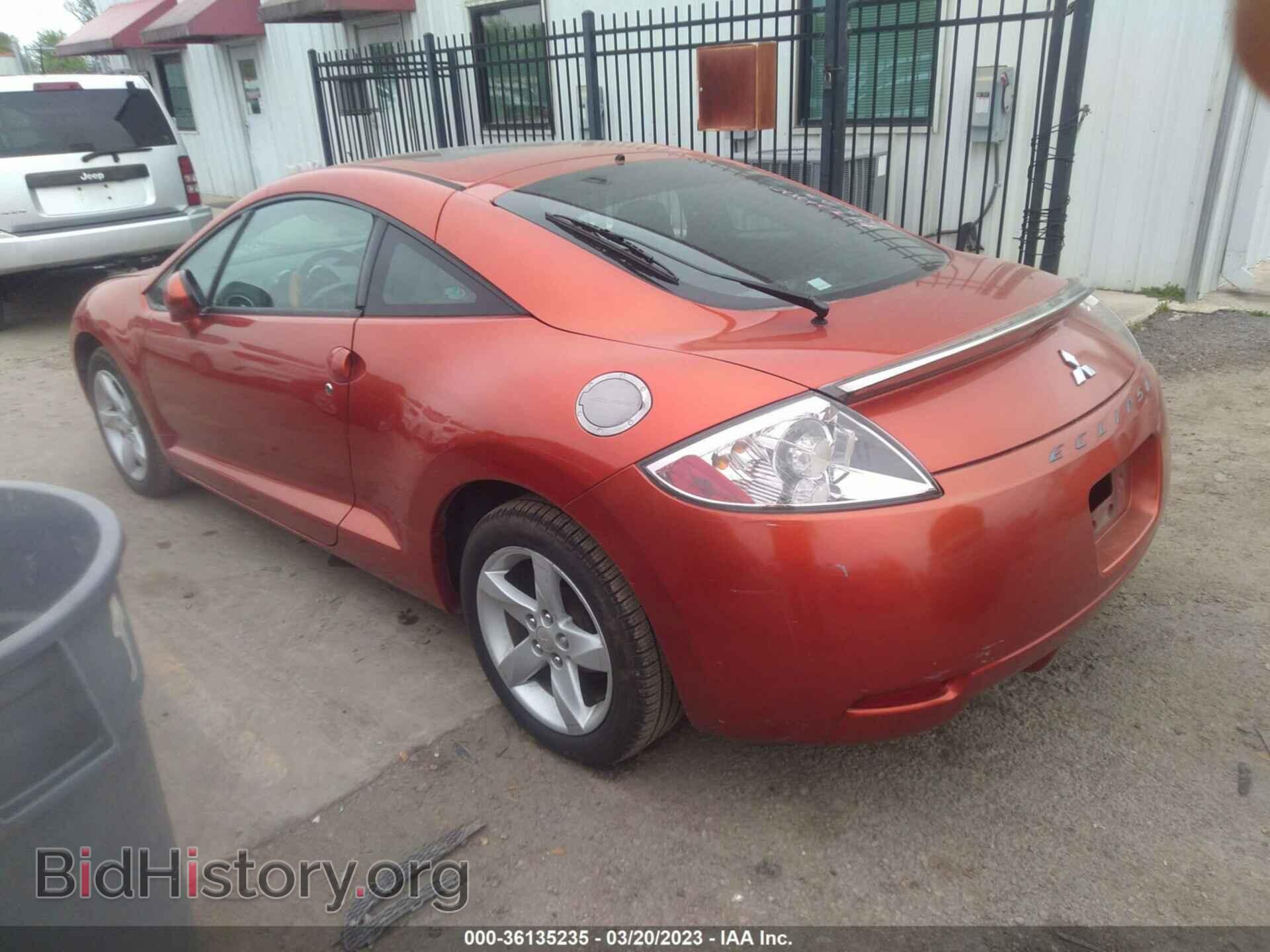 2007 MITSUBISHI ECLIPSE - VIN: 4A3AK24F37E067503 - Фото 3