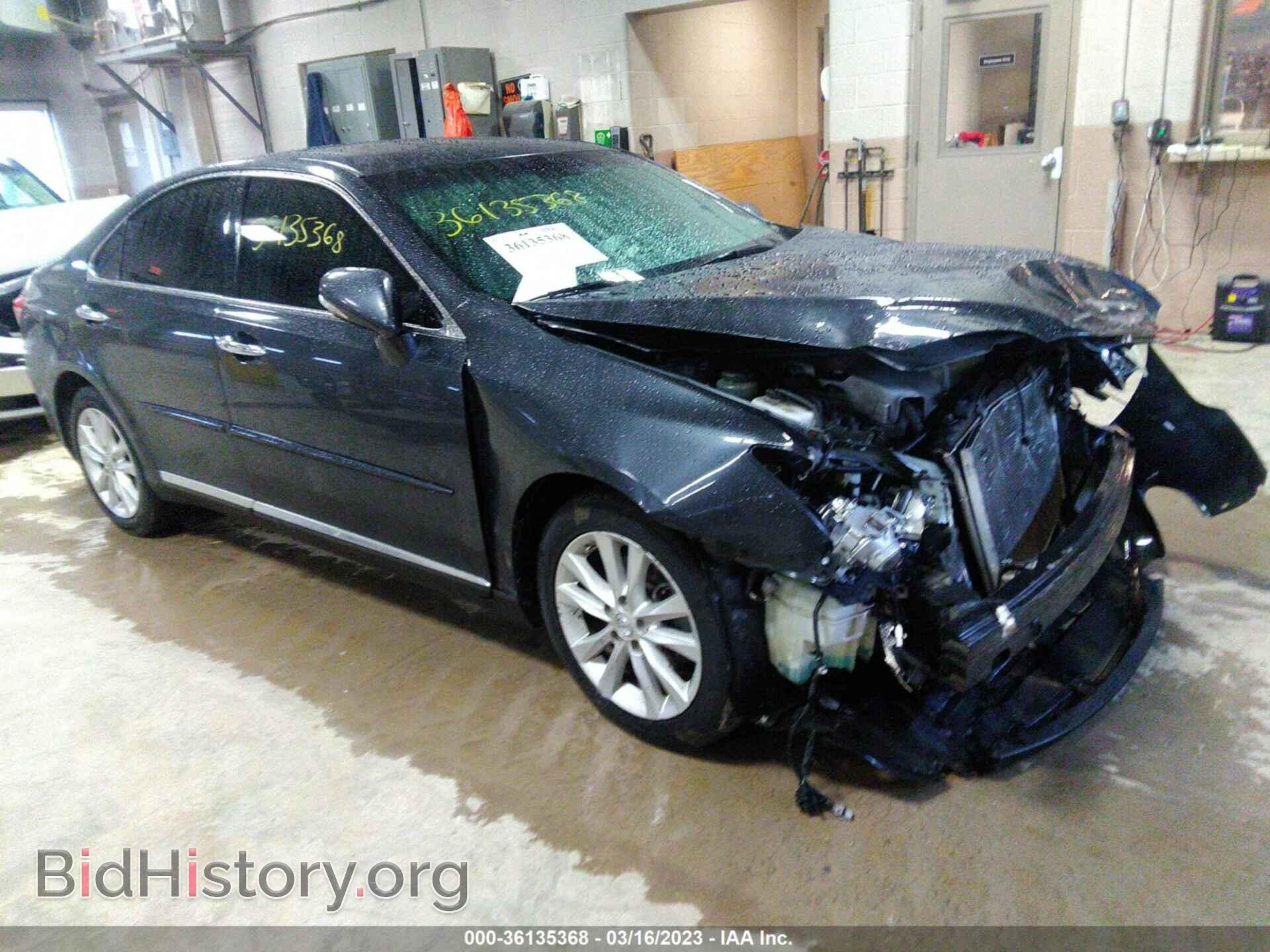 Фотография JTHBK1EG6A2364636 - LEXUS ES 350 2010
