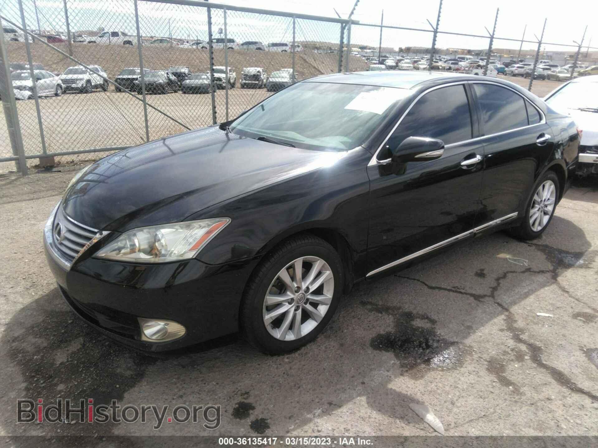 2011 LEXUS ES 350 - VIN: JTHBK1EG5B2416162 - Фото 2