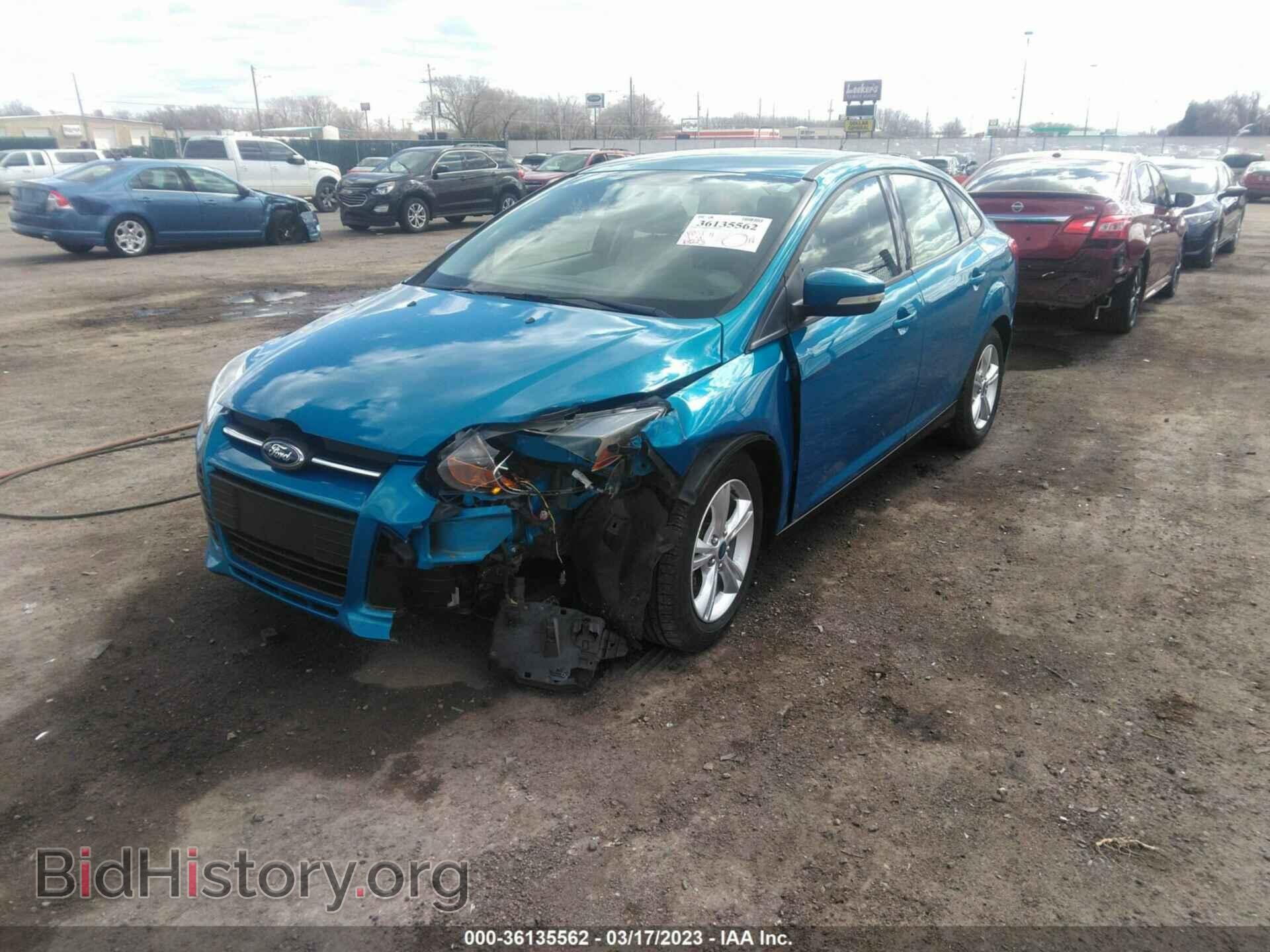 2013 FORD FOCUS - VIN: 1FADP3F26DL352341 - Фото 2