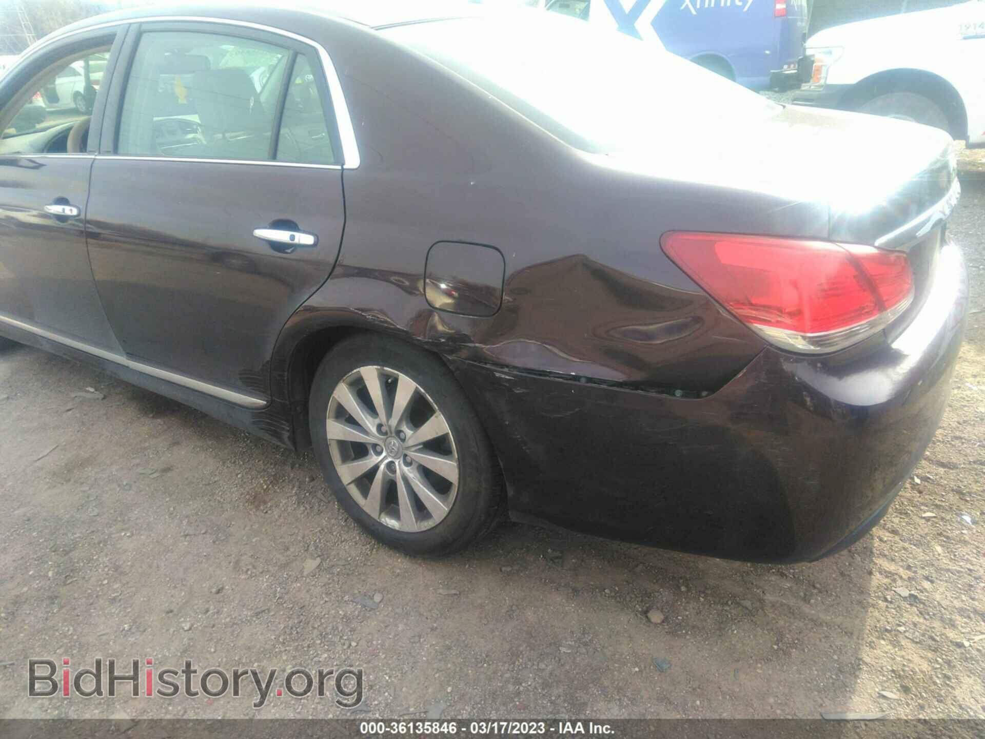 2012 TOYOTA AVALON - VIN: 4T1BK3DB8CU463531 - Фото 6