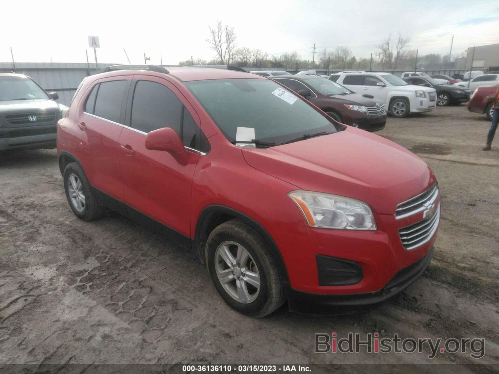 Photo KL7CJLSB2GB570619 - CHEVROLET TRAX 2016