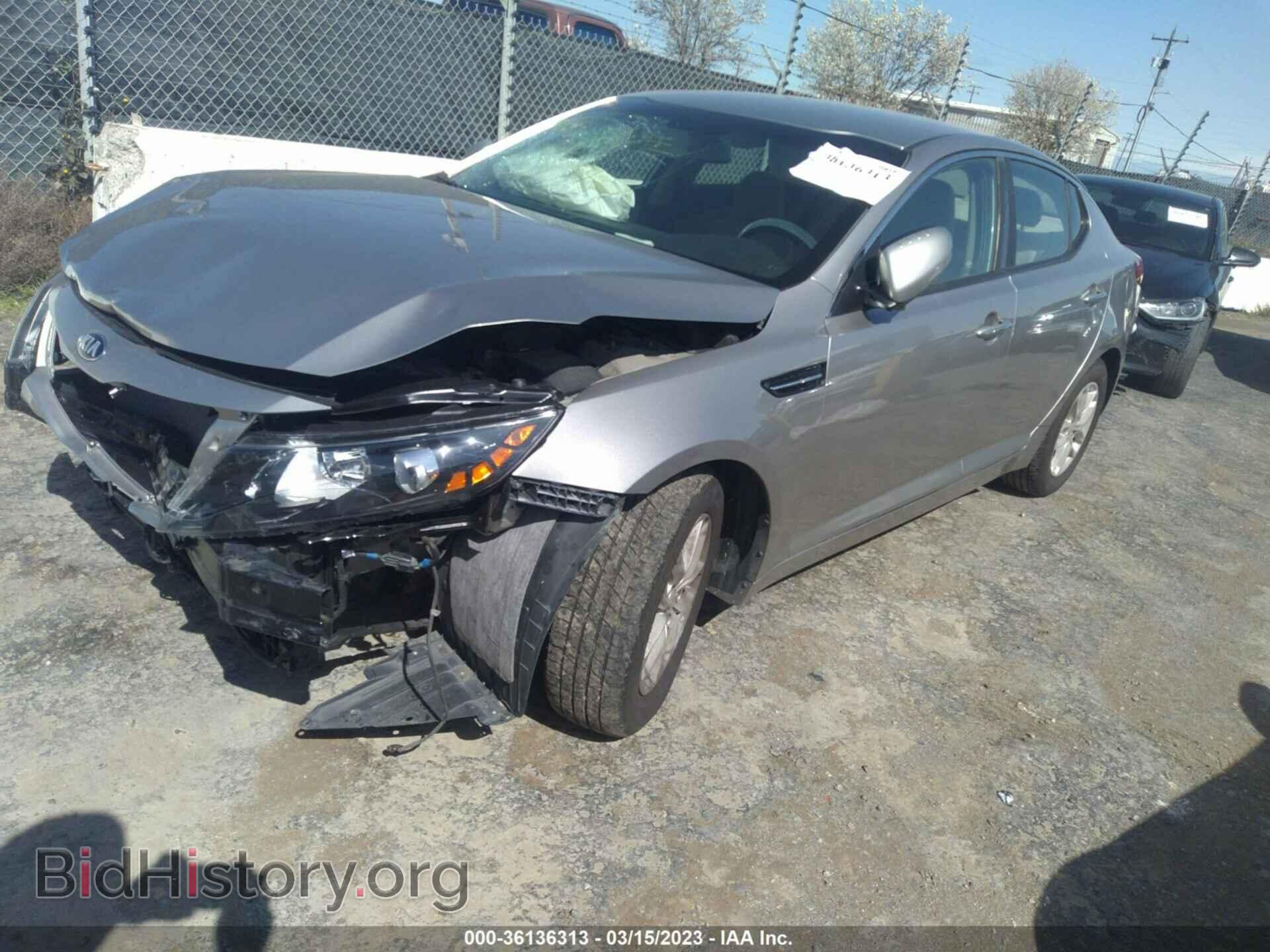 2013 KIA OPTIMA - VIN: KNAGM4A71D5337305 - Фото 2