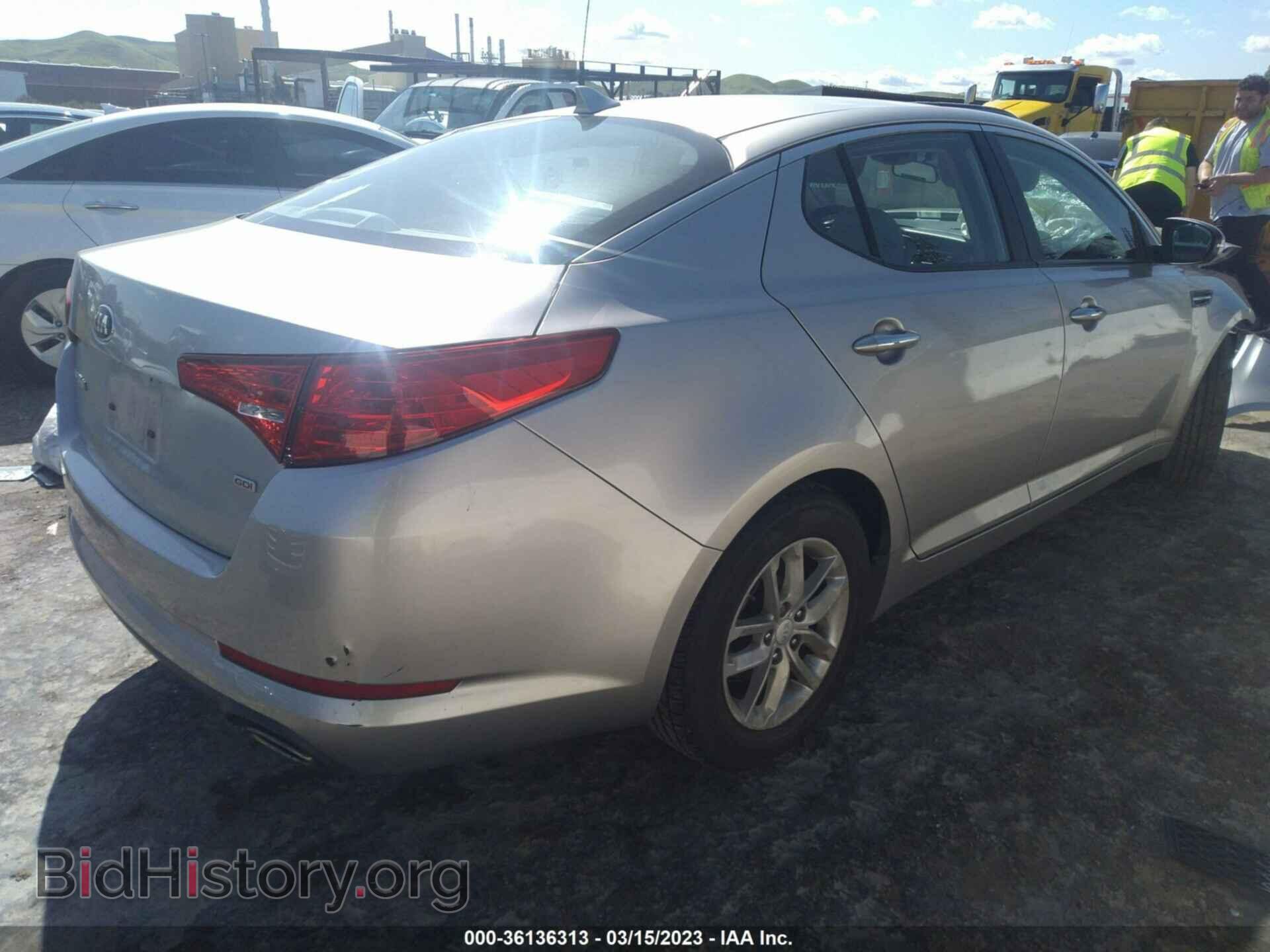 2013 KIA OPTIMA - VIN: KNAGM4A71D5337305 - Фото 4