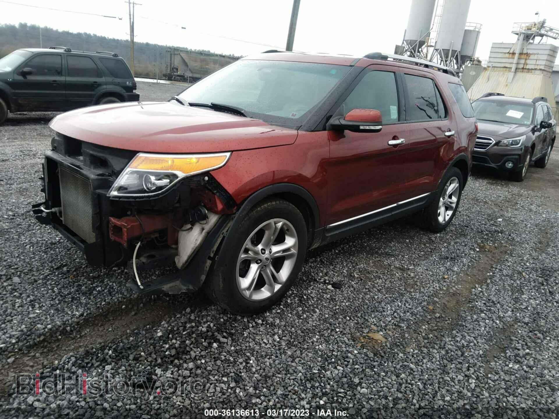 2014 FORD EXPLORER - VIN: 1FM5K7F82EGB36940 - Фото 2
