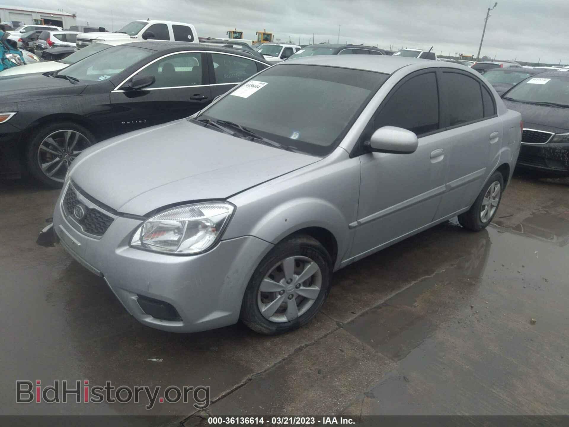 2011 KIA RIO - VIN: KNADH4A33B6730119 - Фото 2