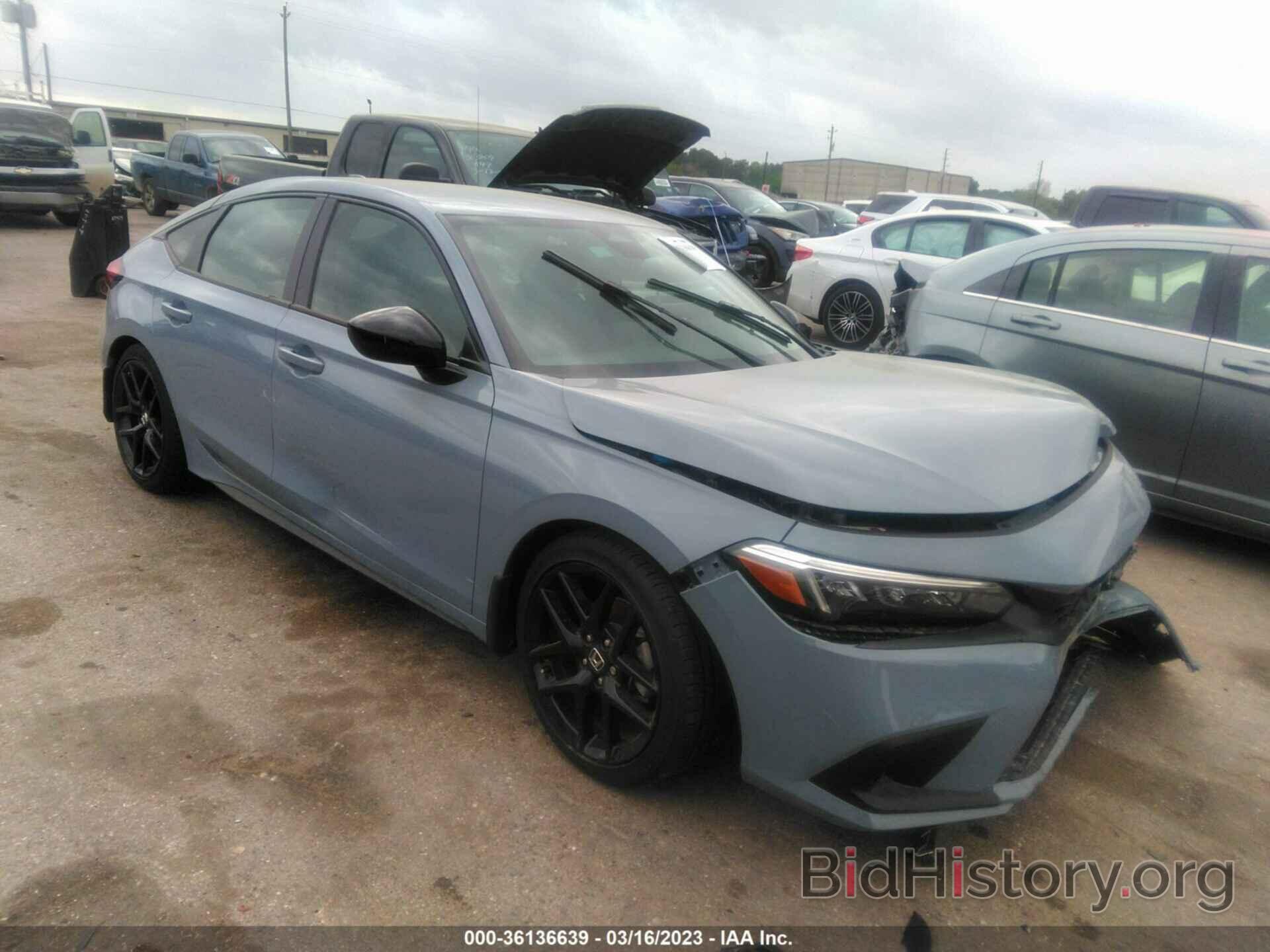 Photo 19XFL2H89NE023203 - HONDA CIVIC HATCHBACK 2022