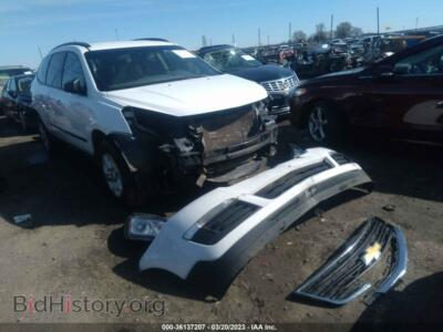 2017 Chevrolet TRAVERSE LS, white — VIN 1GNKRFED5HJ216730, IAAI