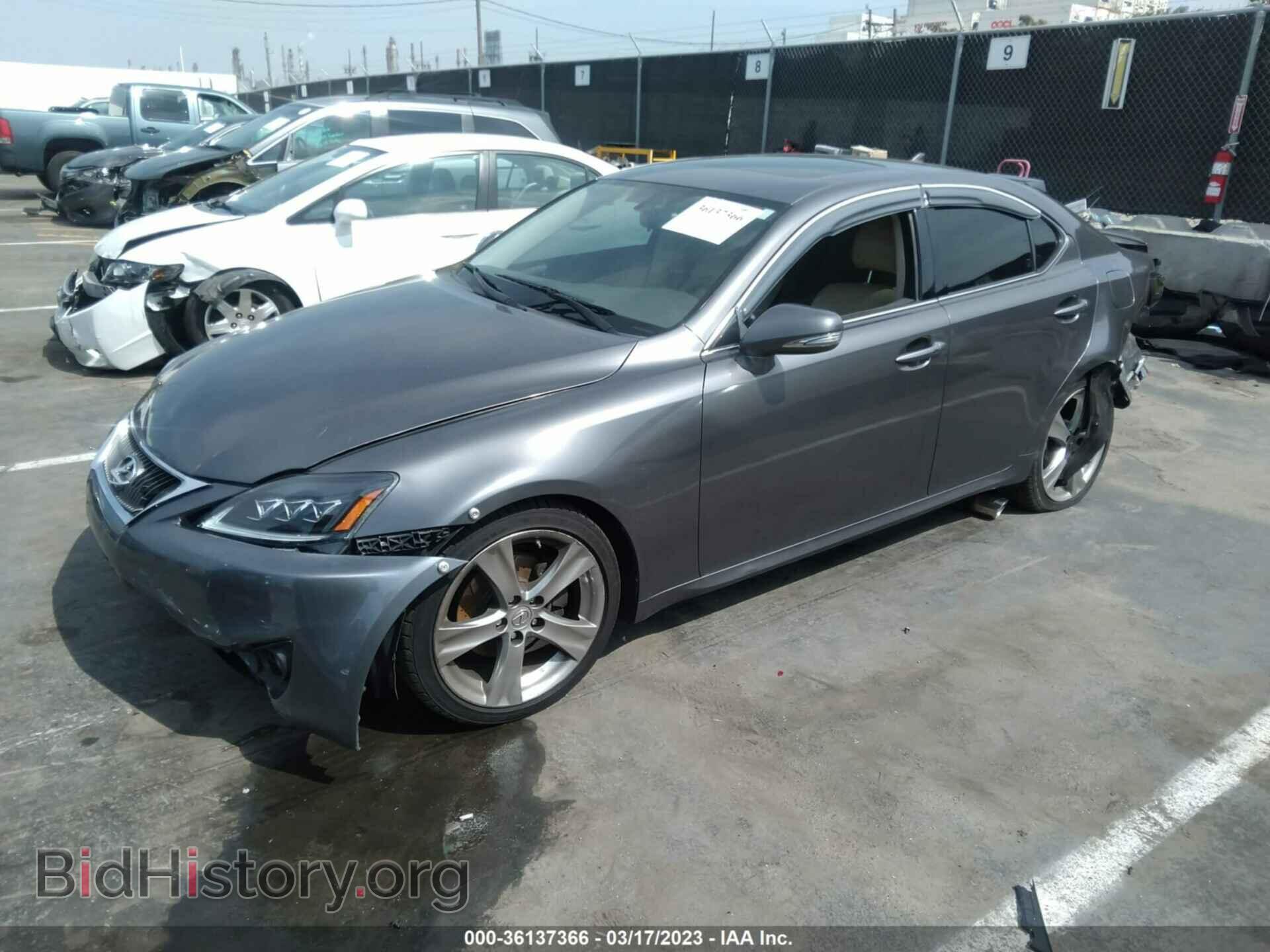 2012 LEXUS IS 250 - VIN: JTHBF5C27C5184084 - Фото 2